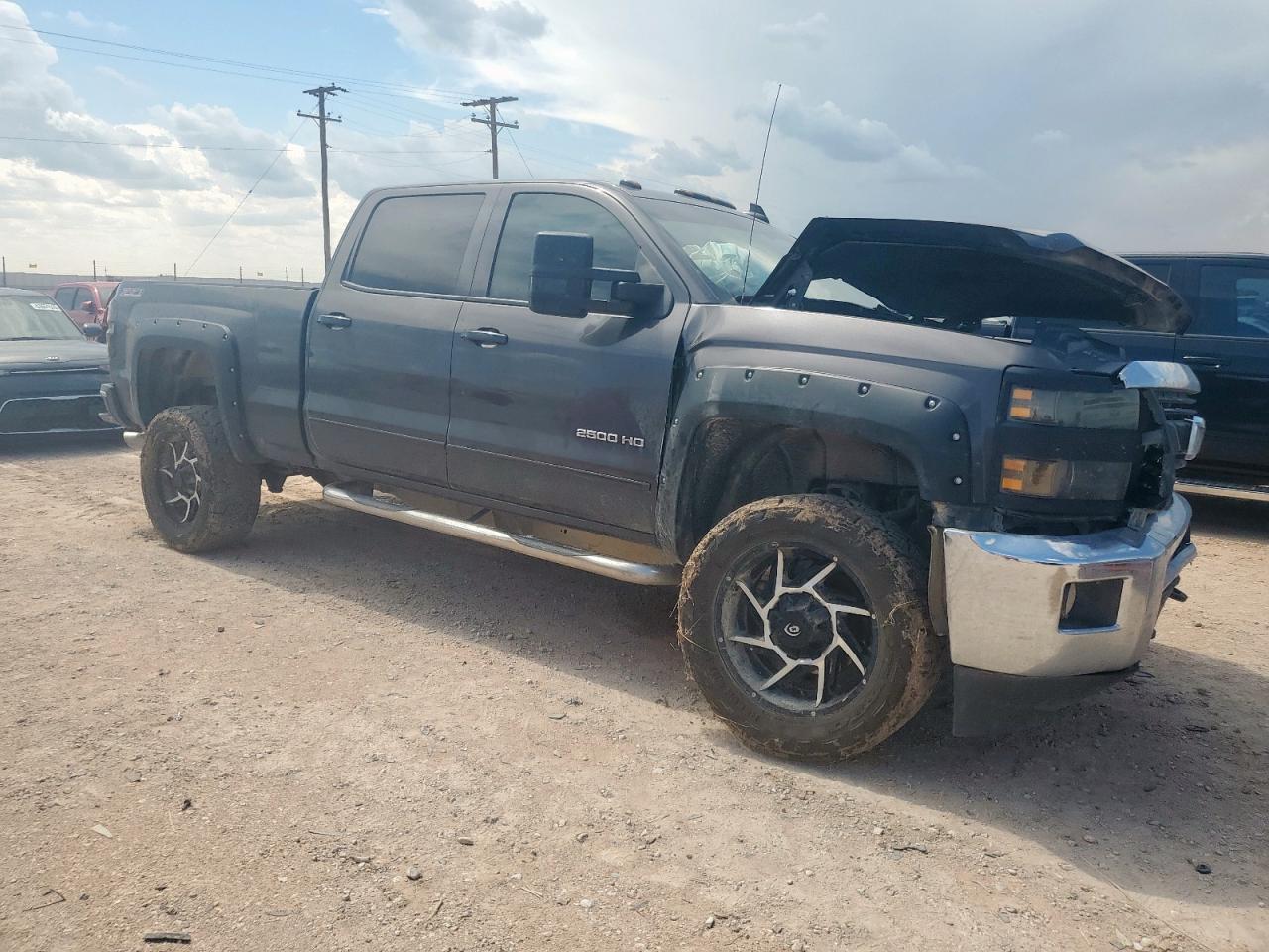 2015 Chevrolet Silverado K2500 Heavy Duty Lt Gray vin: 1GC1KVEG7FF504018
