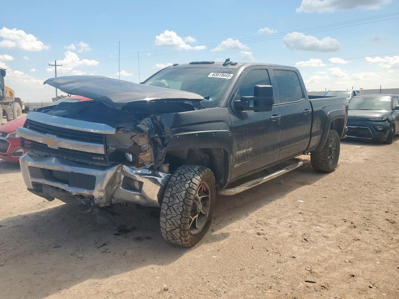 2015 Chevrolet Silverado K2500 Heavy Duty Lt Gray vin: 1GC1KVEG7FF504018