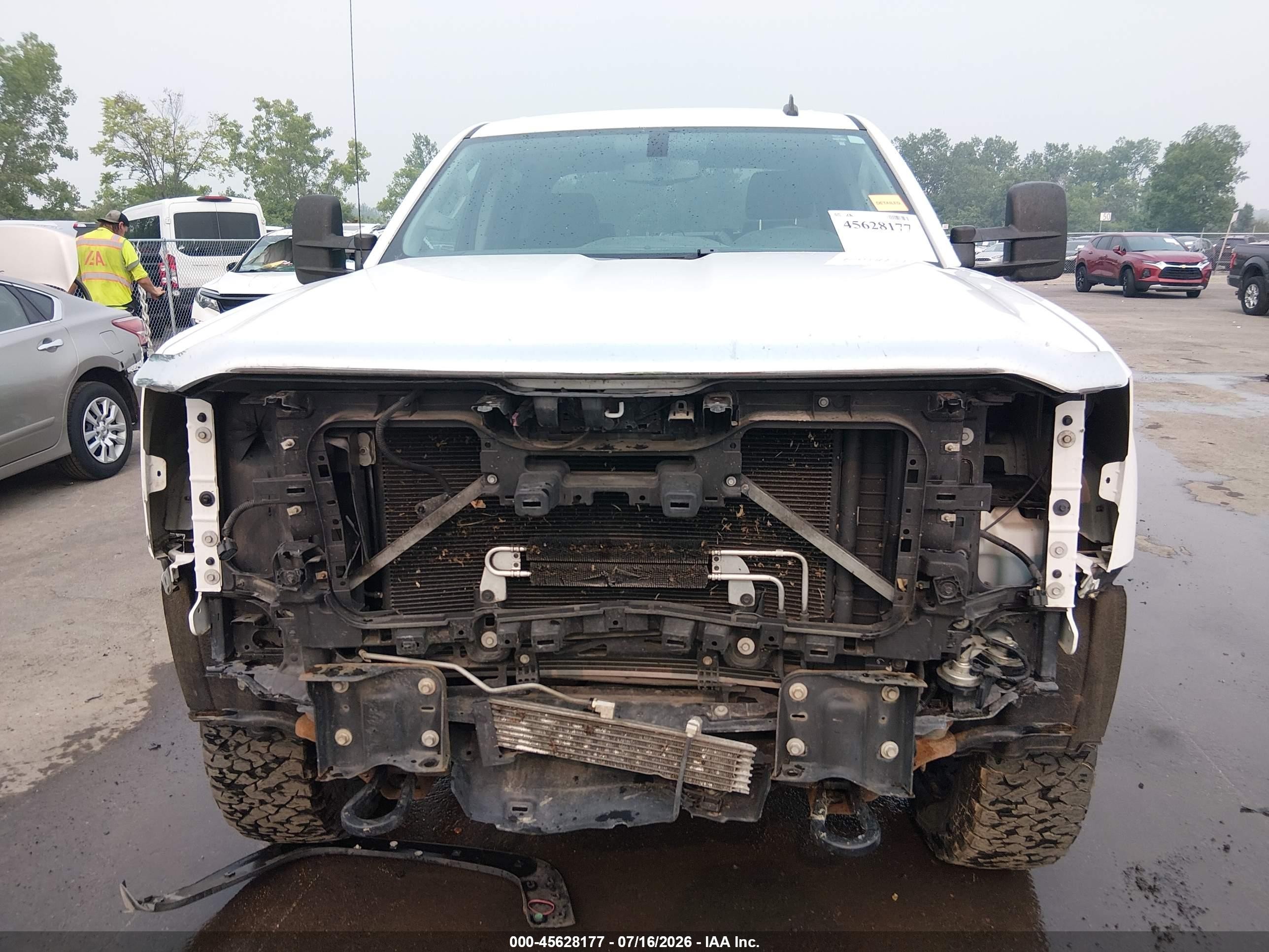 2015 Chevrolet Silverado 2500hd Lt Белый vin: 1GC1KVEG8FF108566