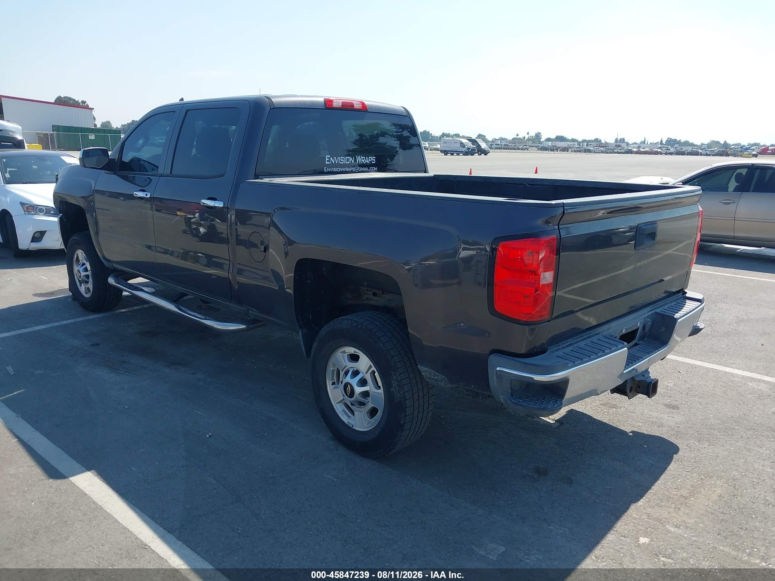 2015 Chevrolet Silverado 2500hd Built After Aug 14 Lt Gray vin: 1GC1KVEG8FF572246
