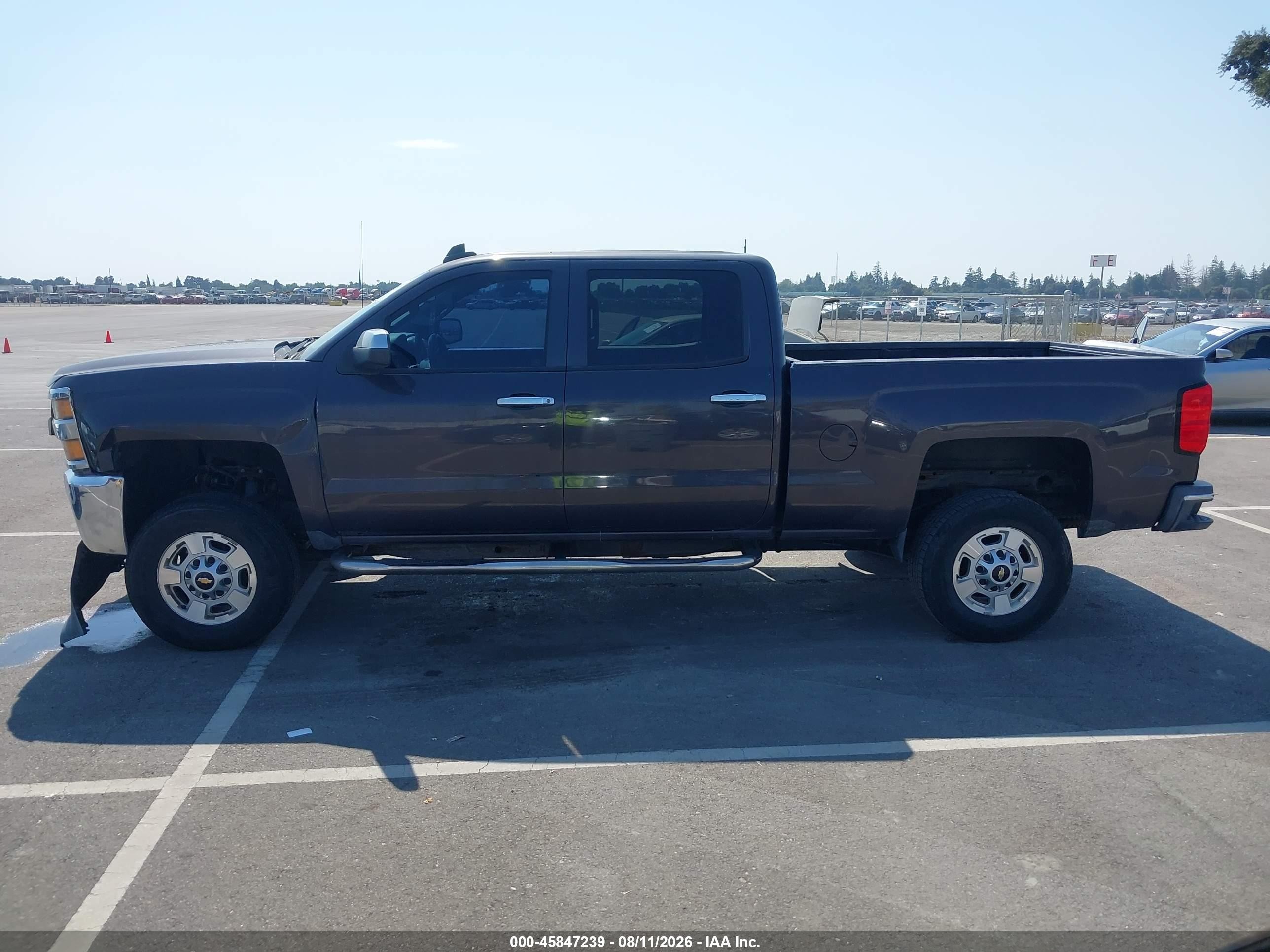 2015 Chevrolet Silverado 2500hd Built After Aug 14 Lt Gray vin: 1GC1KVEG8FF572246