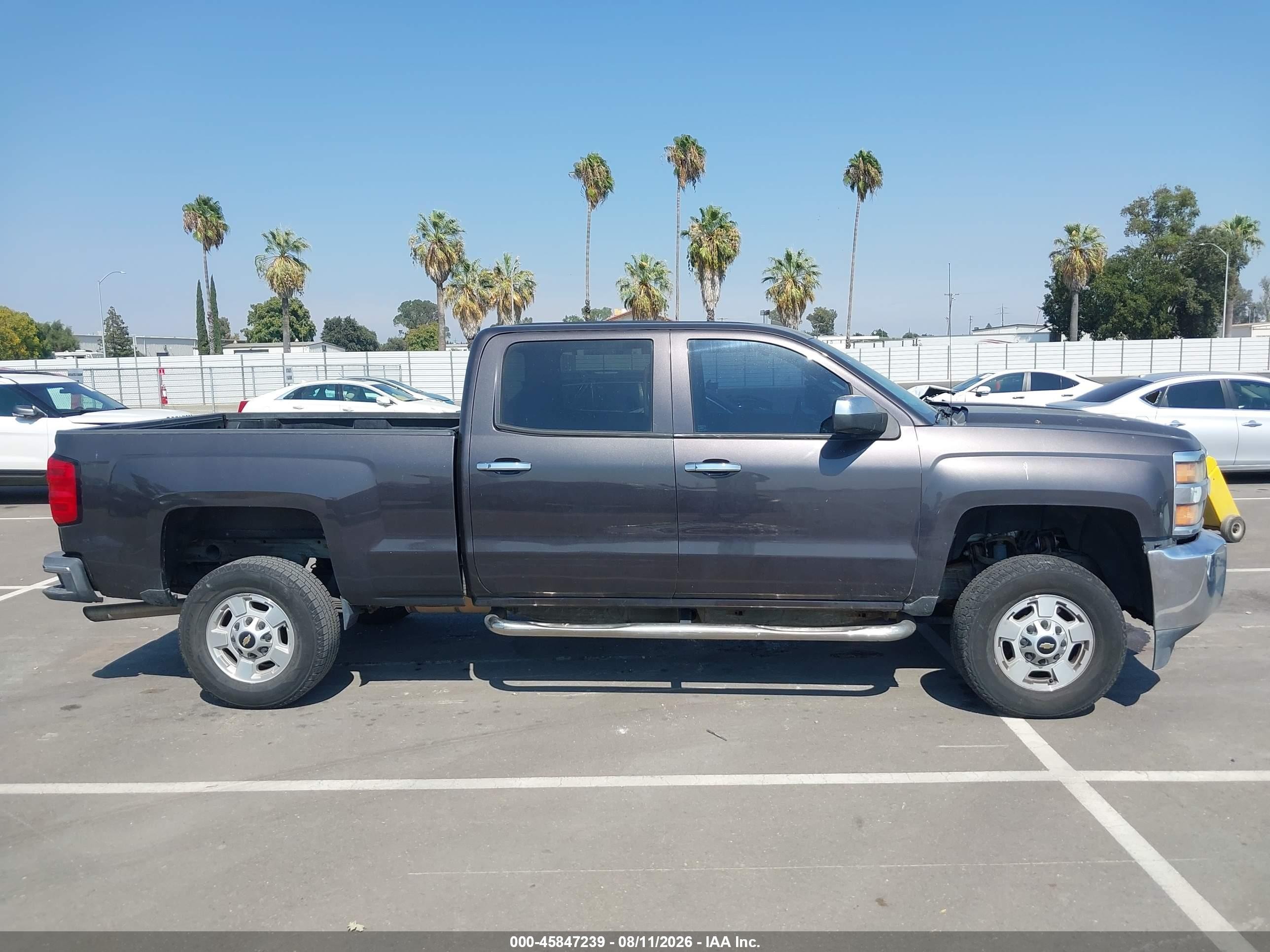 2015 Chevrolet Silverado 2500hd Built After Aug 14 Lt Gray vin: 1GC1KVEG8FF572246