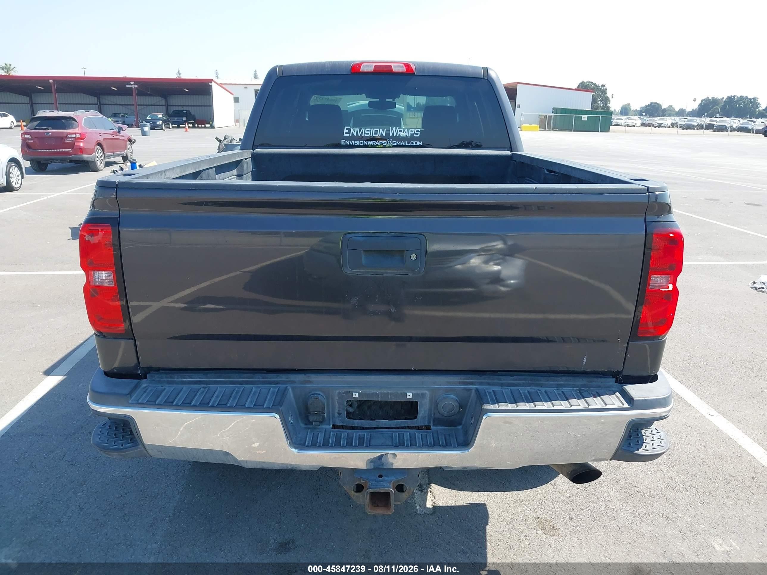 2015 Chevrolet Silverado 2500hd Built After Aug 14 Lt Gray vin: 1GC1KVEG8FF572246