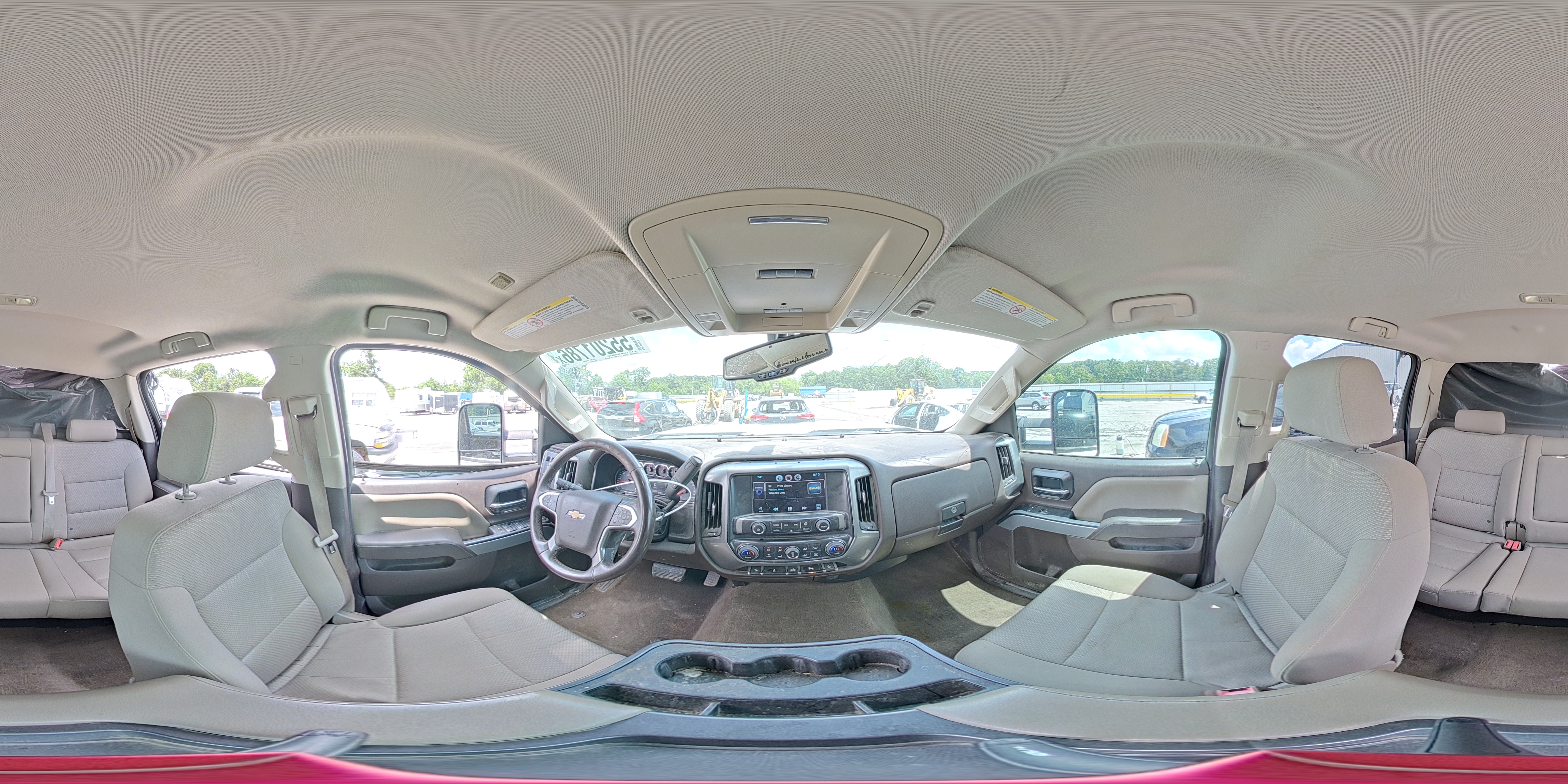 2015 Chevrolet Silverado K2500 Heavy Duty Lt White vin: 1GC1KVEG9FF116840
