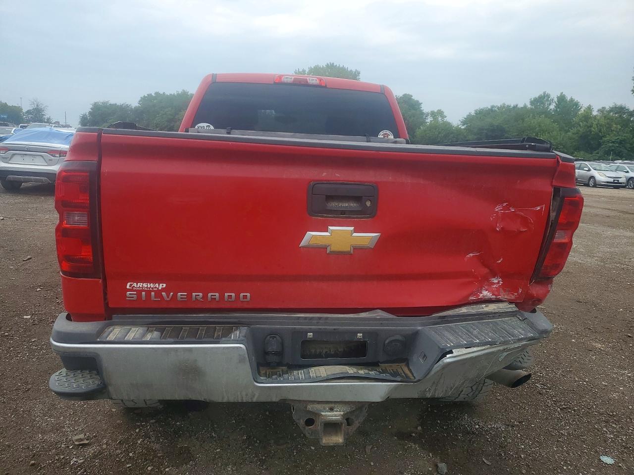 2015 Chevrolet Silverado K2500 Heavy Duty Lt Красный vin: 1GC1KVEGXFF643592