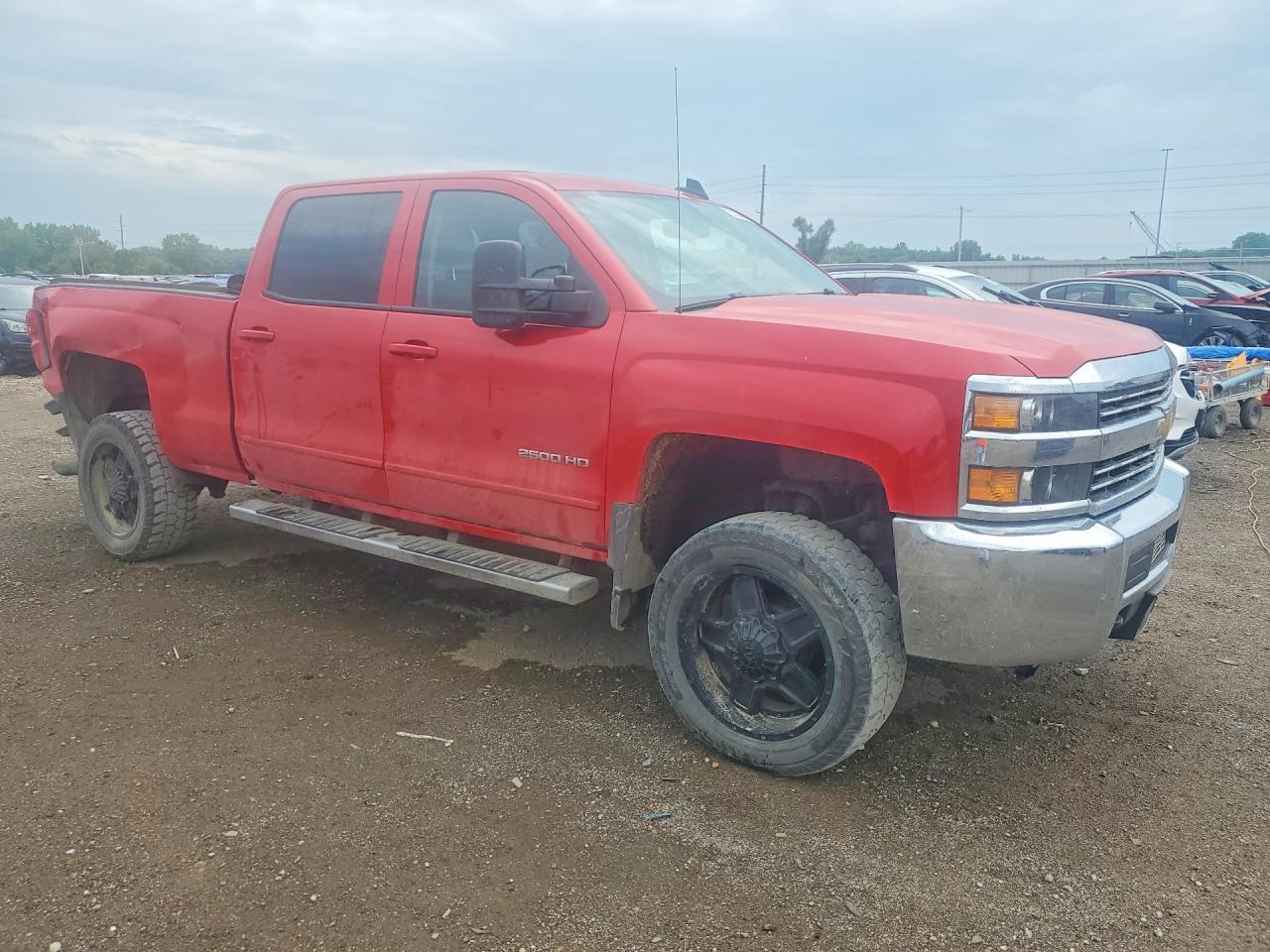 2015 Chevrolet Silverado K2500 Heavy Duty Lt Красный vin: 1GC1KVEGXFF643592