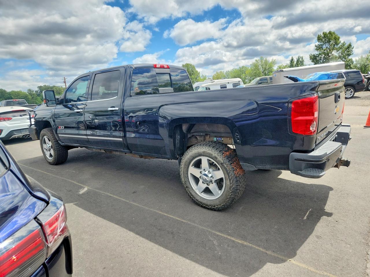 2015 Chevrolet Silverado K2500 Heavy Duty Ltz Black vin: 1GC1KWE80FF644751