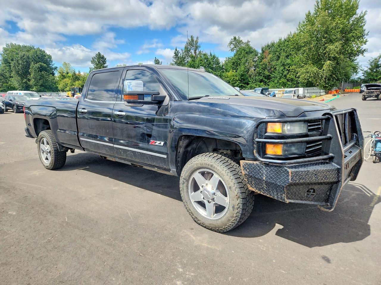 2015 Chevrolet Silverado K2500 Heavy Duty Ltz Black vin: 1GC1KWE80FF644751
