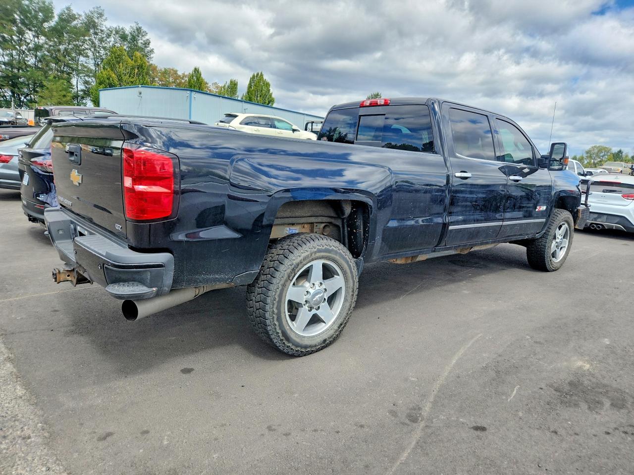 2015 Chevrolet Silverado K2500 Heavy Duty Ltz Black vin: 1GC1KWE80FF644751