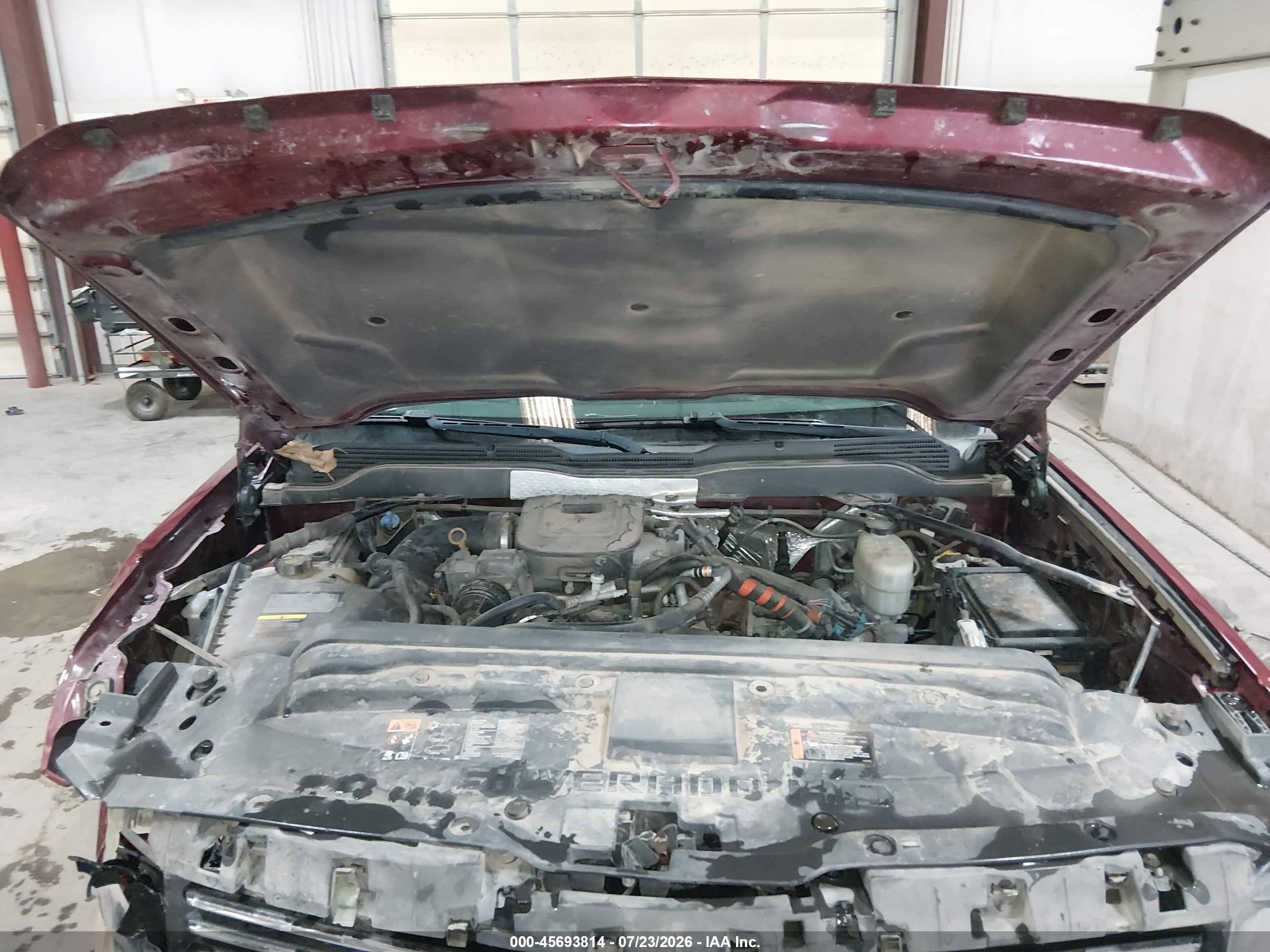 2015 Chevrolet Silverado 2500hd Built After Aug 14 Ltz Темно-бордовый vin: 1GC1KWE80FF648489