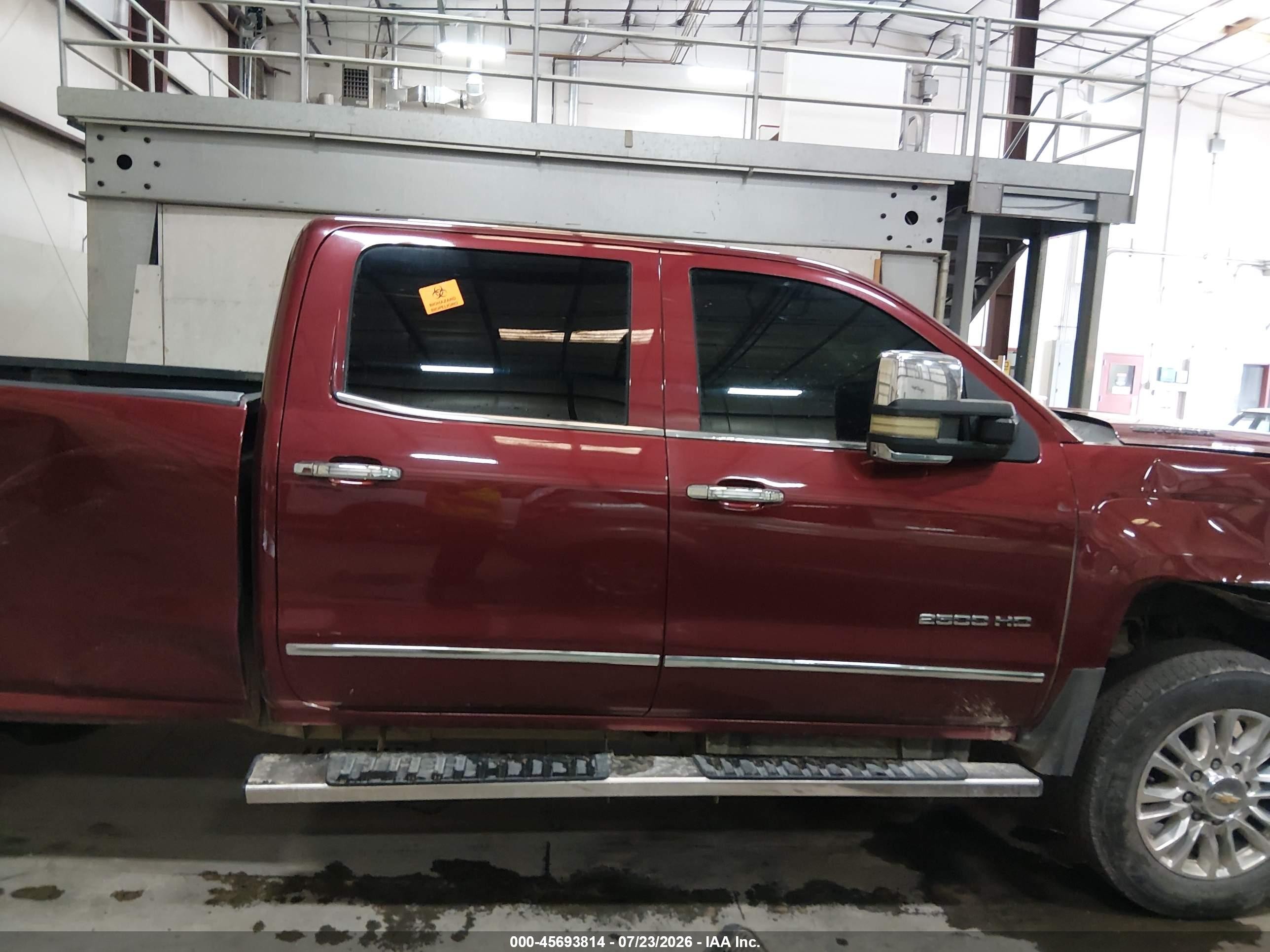 2015 Chevrolet Silverado 2500hd Built After Aug 14 Ltz Темно-бордовый vin: 1GC1KWE80FF648489