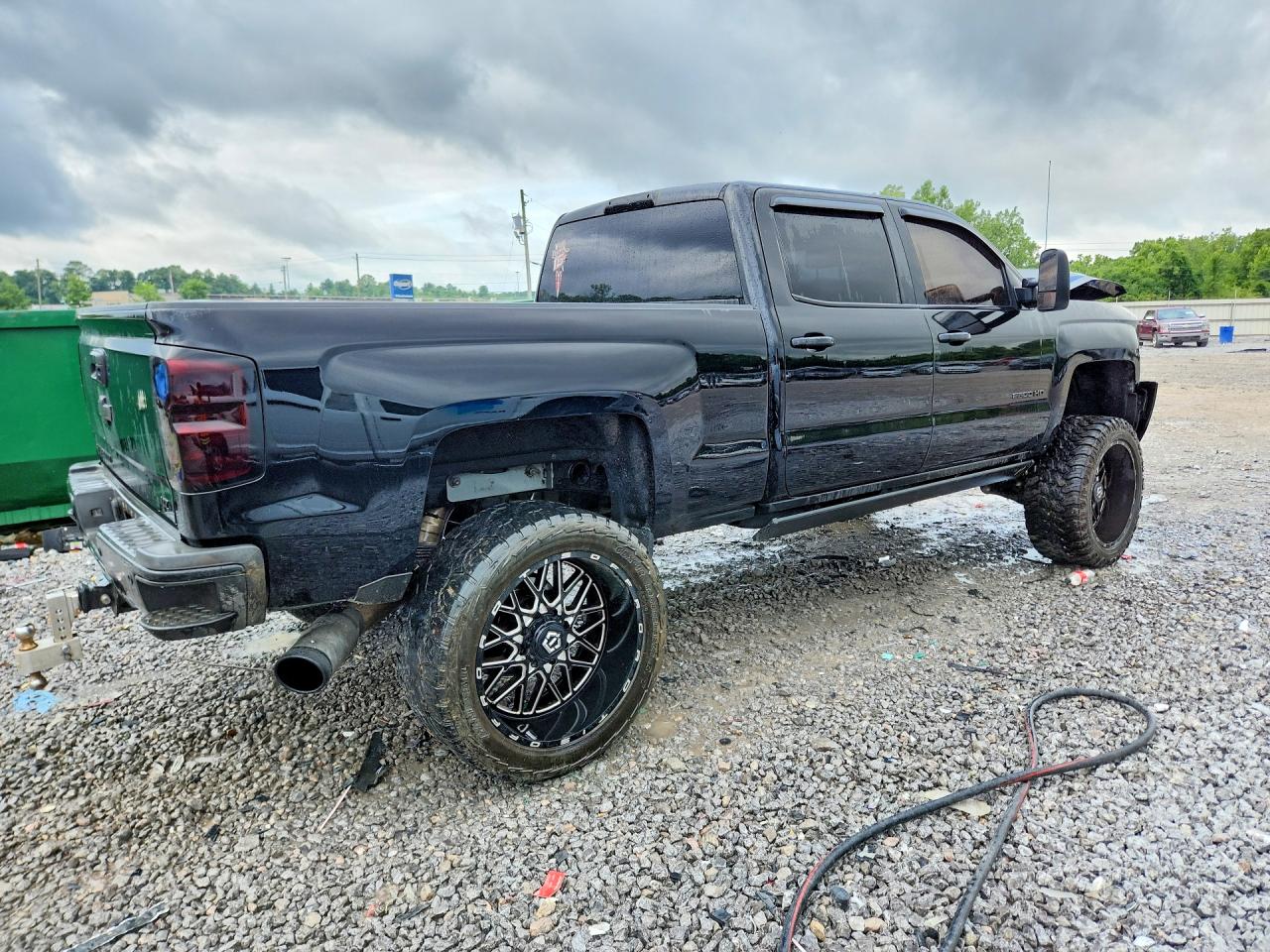 2015 Chevrolet Silverado K2500 Heavy Duty Ltz Black vin: 1GC1KWE81FF143013