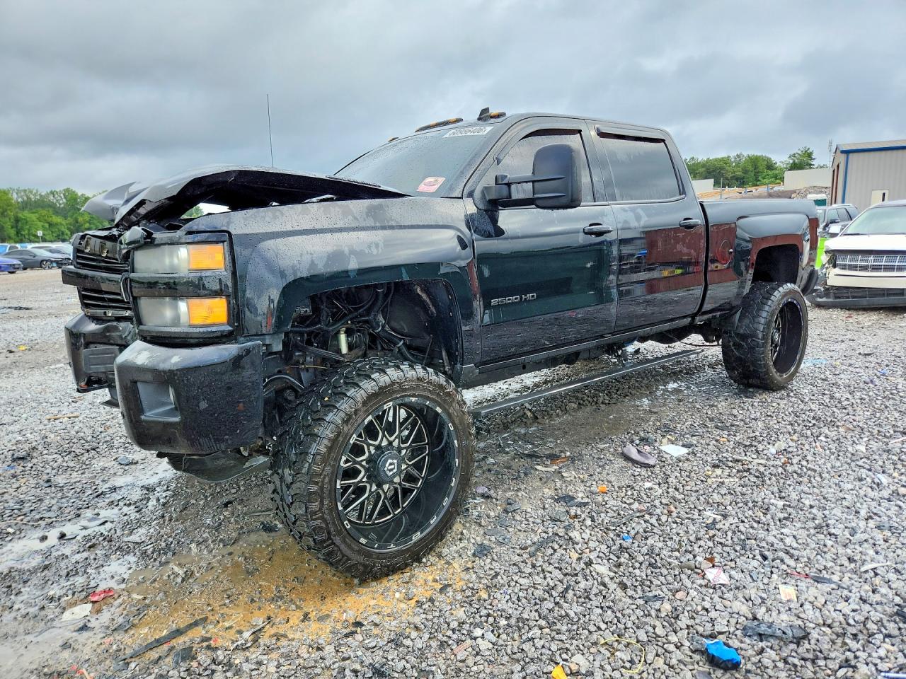 2015 Chevrolet Silverado K2500 Heavy Duty Ltz Black vin: 1GC1KWE81FF143013