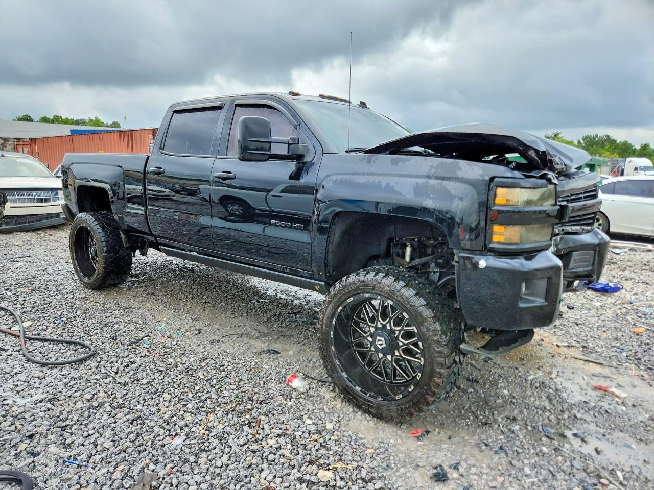 2015 Chevrolet Silverado K2500 Heavy Duty Ltz Black vin: 1GC1KWE81FF143013