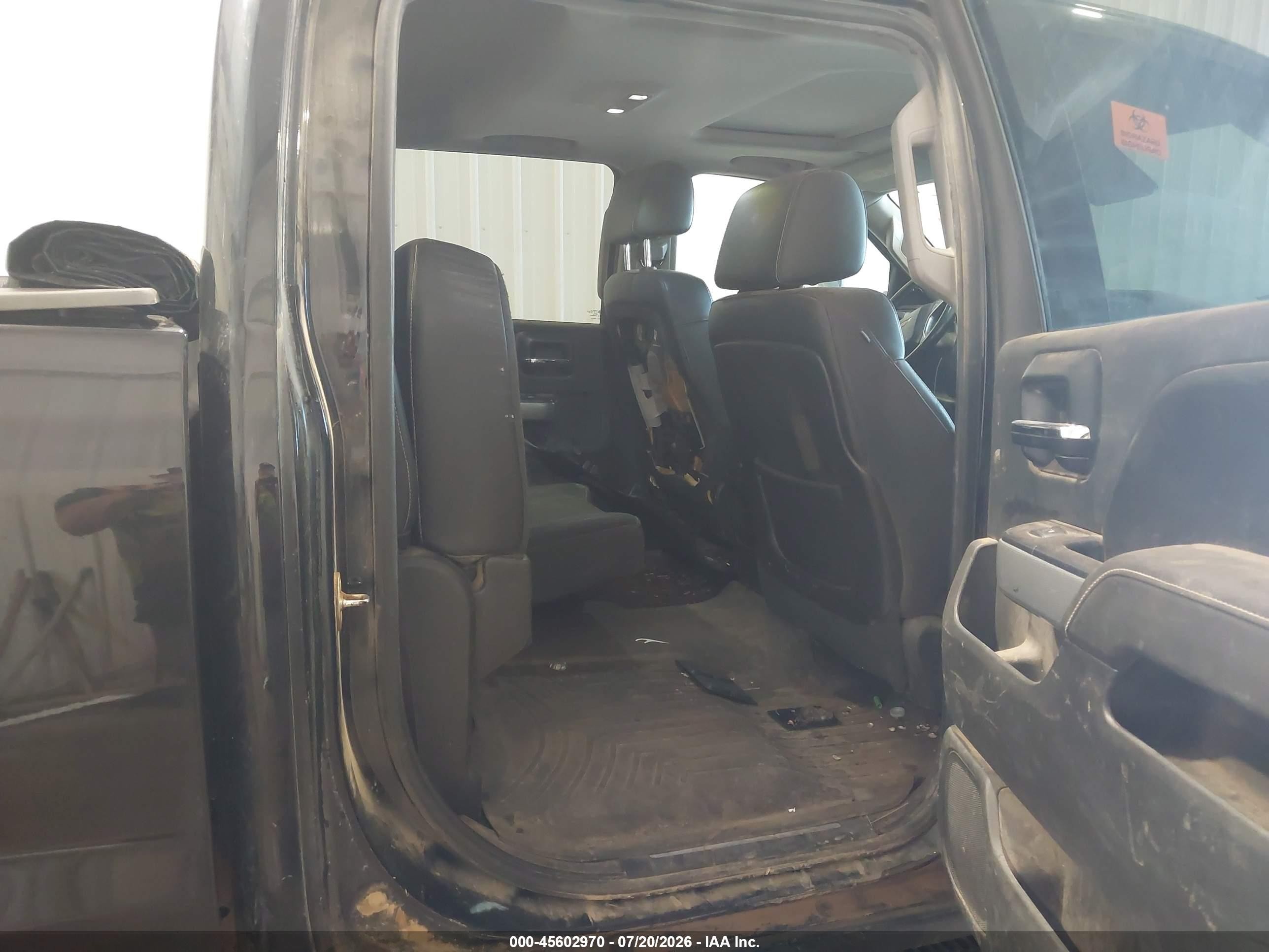 2015 Chevrolet Silverado 2500hd Ltz Black vin: 1GC1KWE81FF178862