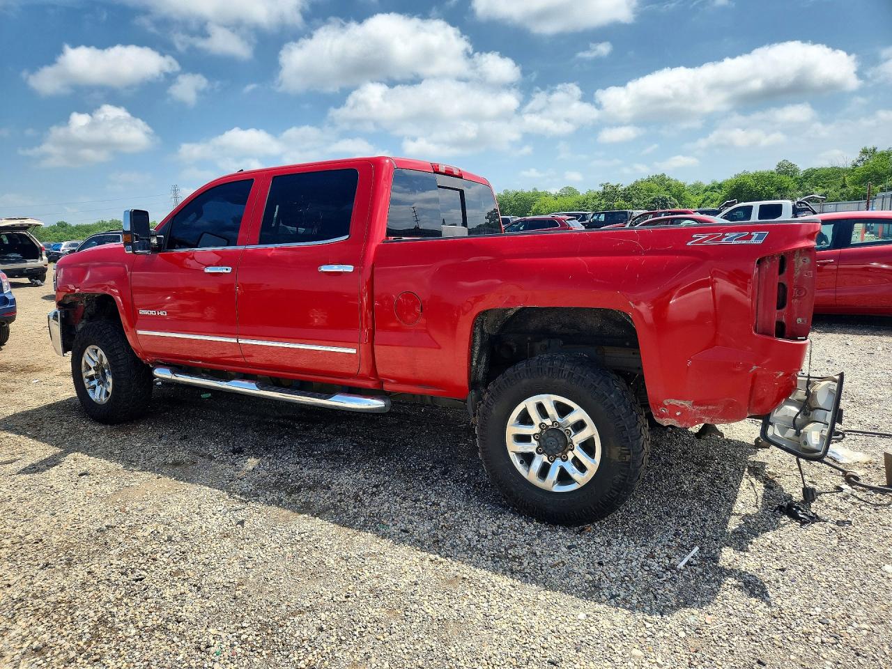 2015 Chevrolet Silverado K2500 Heavy Duty Ltz Red vin: 1GC1KWE81FF534887