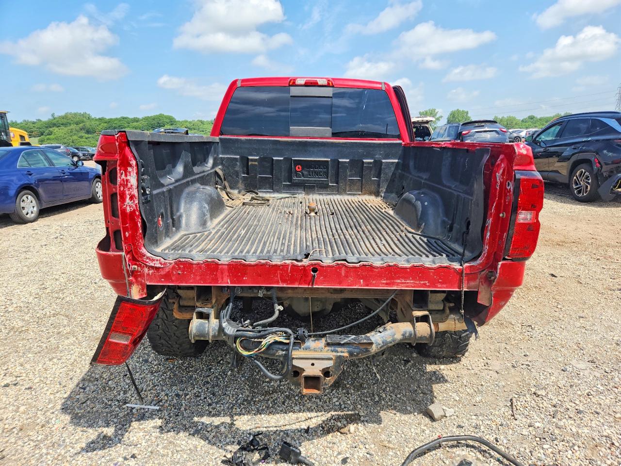 2015 Chevrolet Silverado K2500 Heavy Duty Ltz Red vin: 1GC1KWE81FF534887