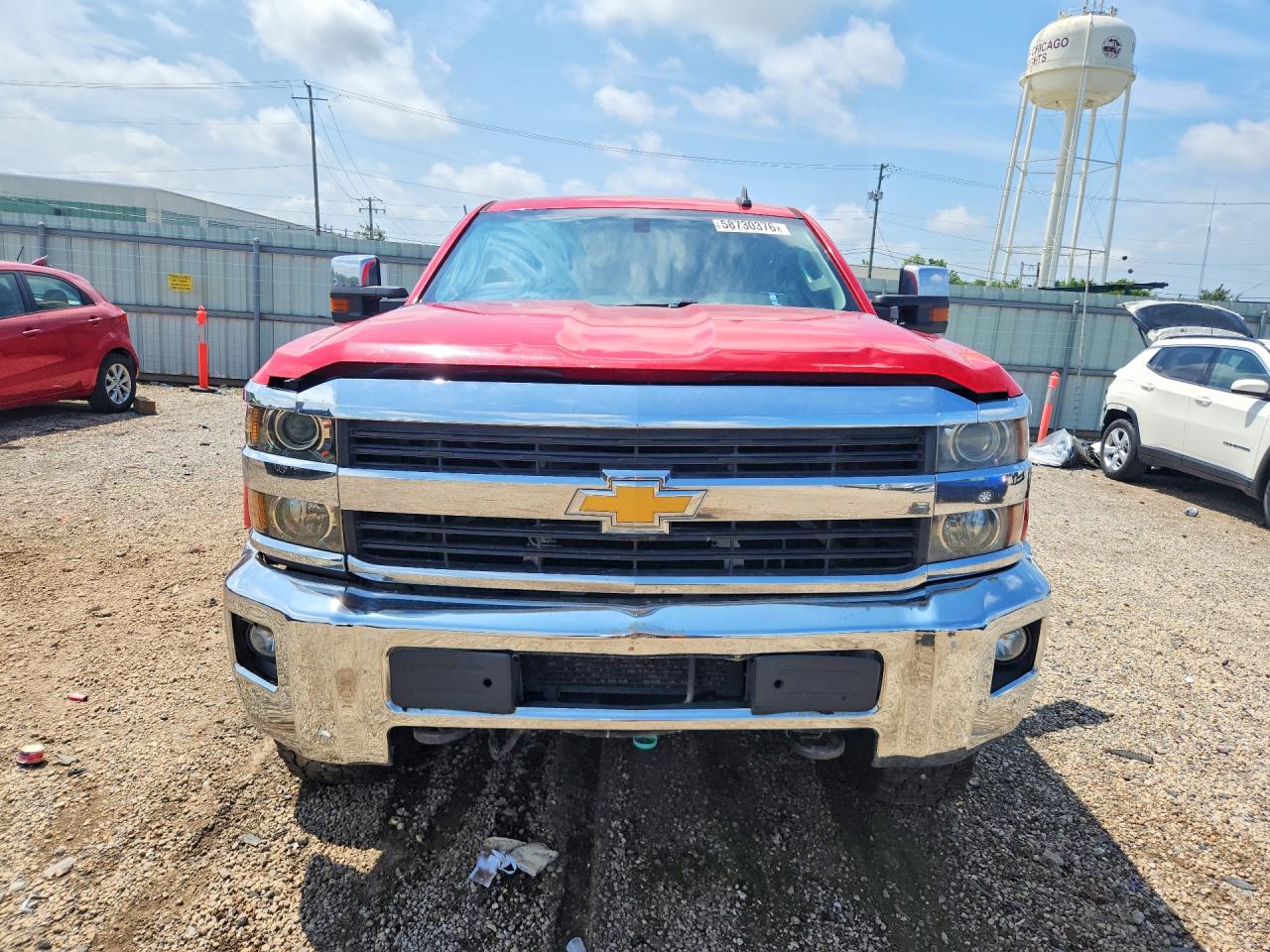 2015 Chevrolet Silverado K2500 Heavy Duty Ltz Red vin: 1GC1KWE81FF534887