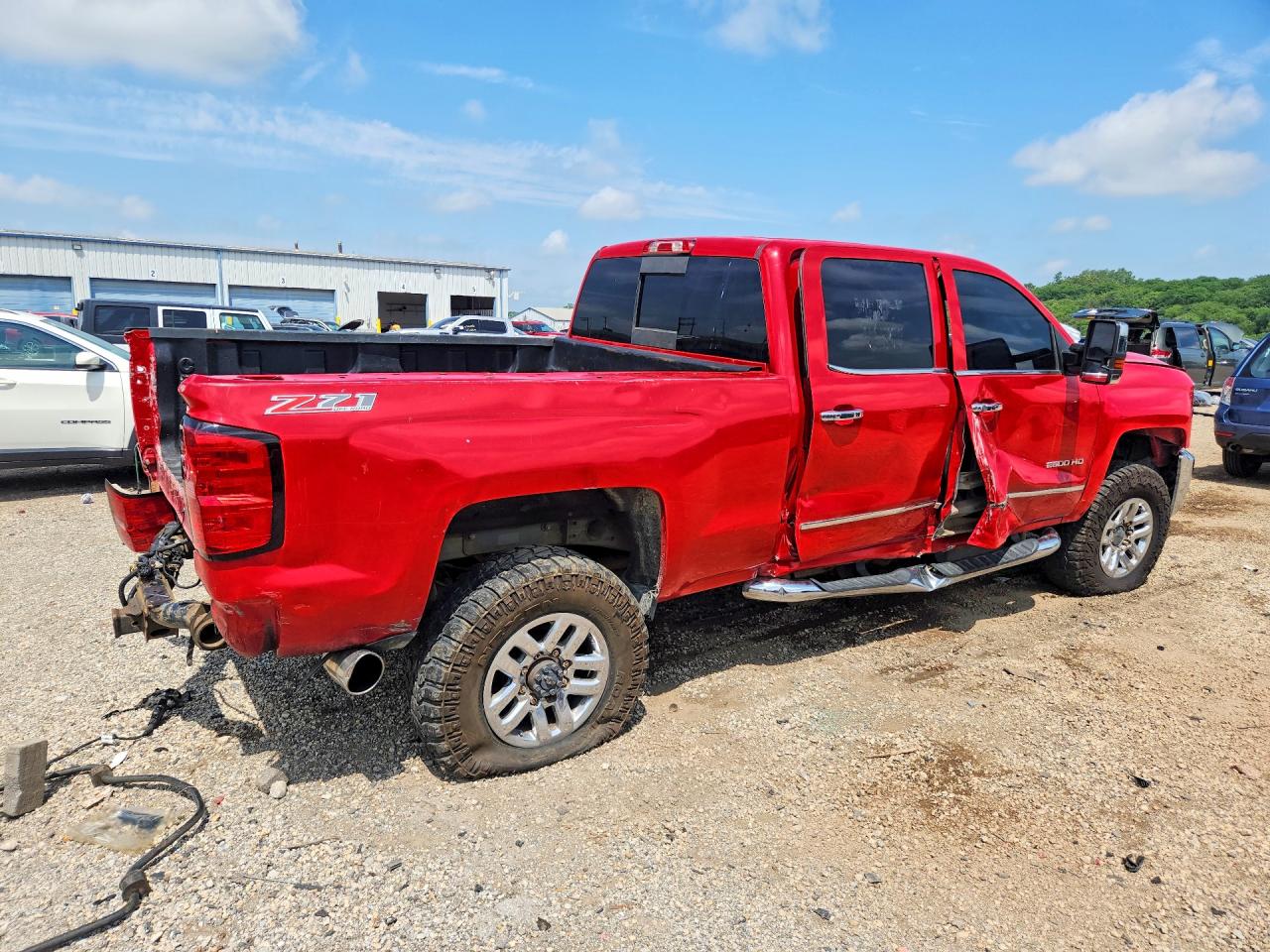 2015 Chevrolet Silverado K2500 Heavy Duty Ltz Red vin: 1GC1KWE81FF534887