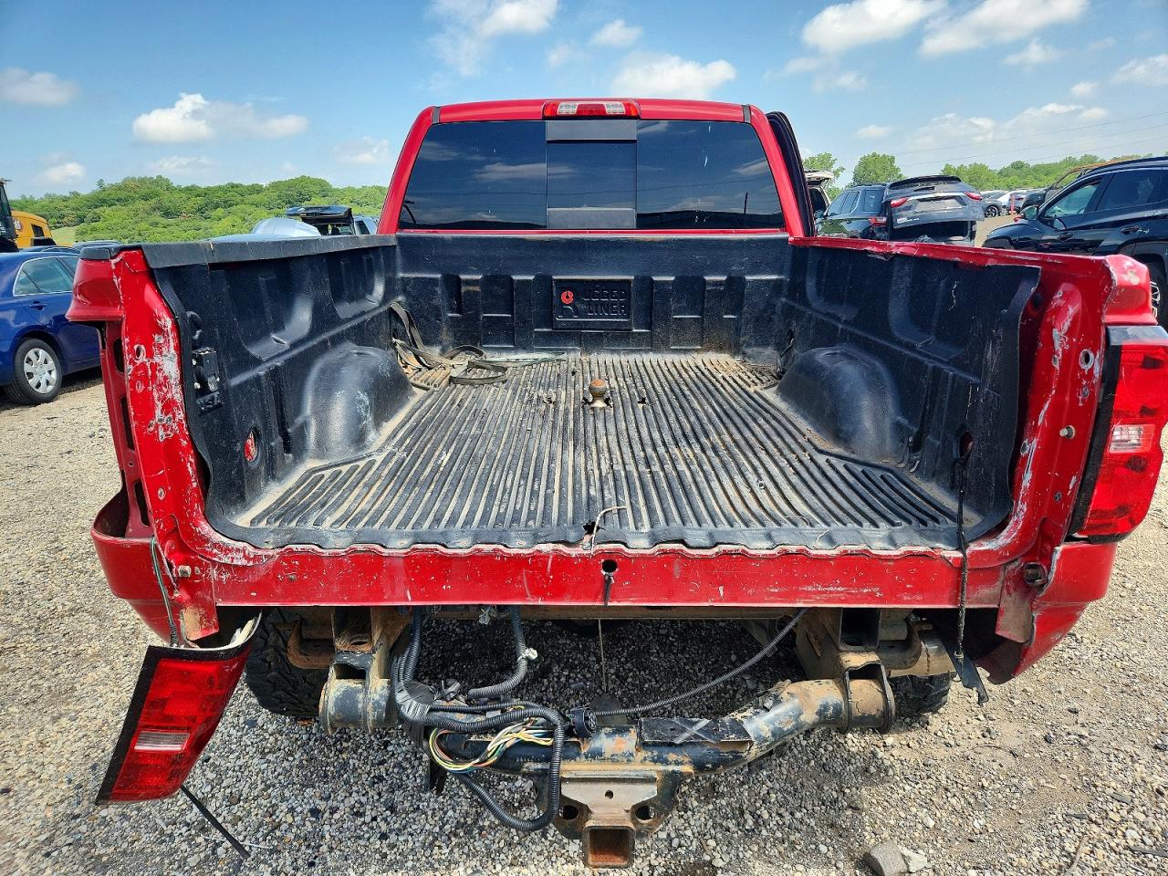 2015 Chevrolet Silverado K2500 Heavy Duty Ltz Red vin: 1GC1KWE81FF534887