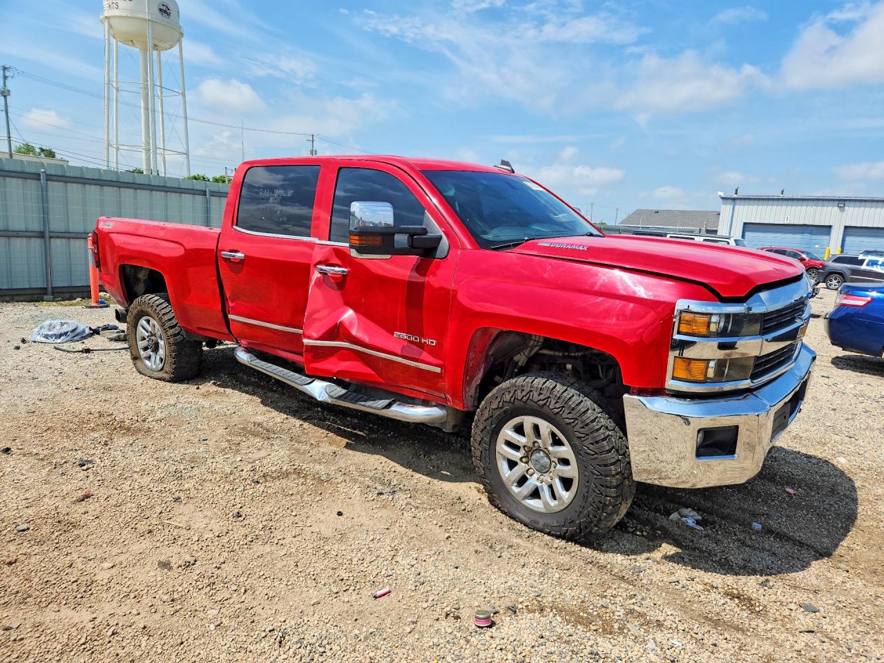 2015 Chevrolet Silverado K2500 Heavy Duty Ltz Red vin: 1GC1KWE81FF534887