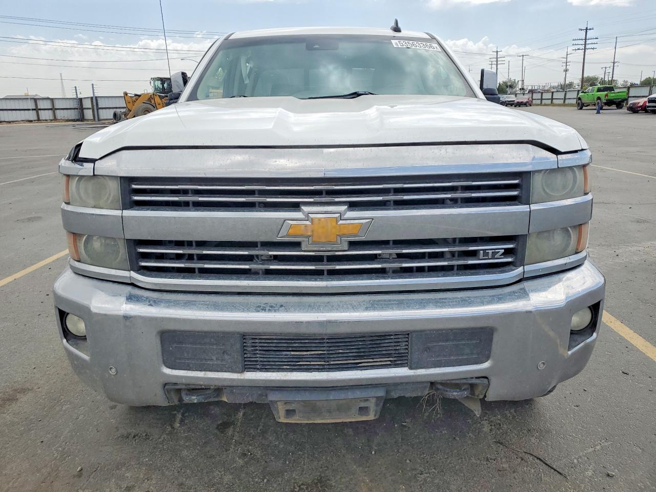 2015 Chevrolet Silverado K2500 Heavy Duty Ltz White vin: 1GC1KWE81FF565654