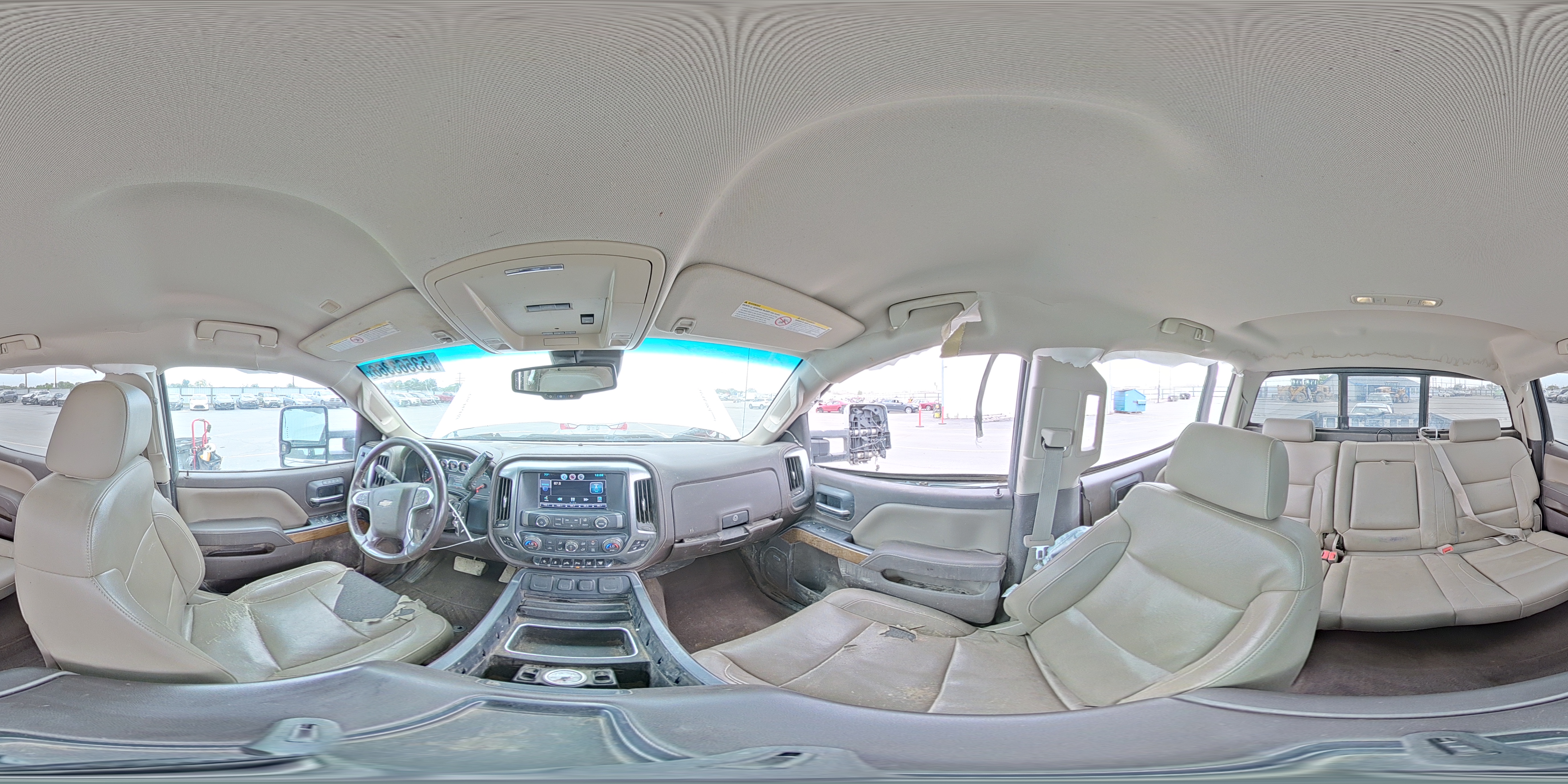 2015 Chevrolet Silverado K2500 Heavy Duty Ltz White vin: 1GC1KWE81FF565654
