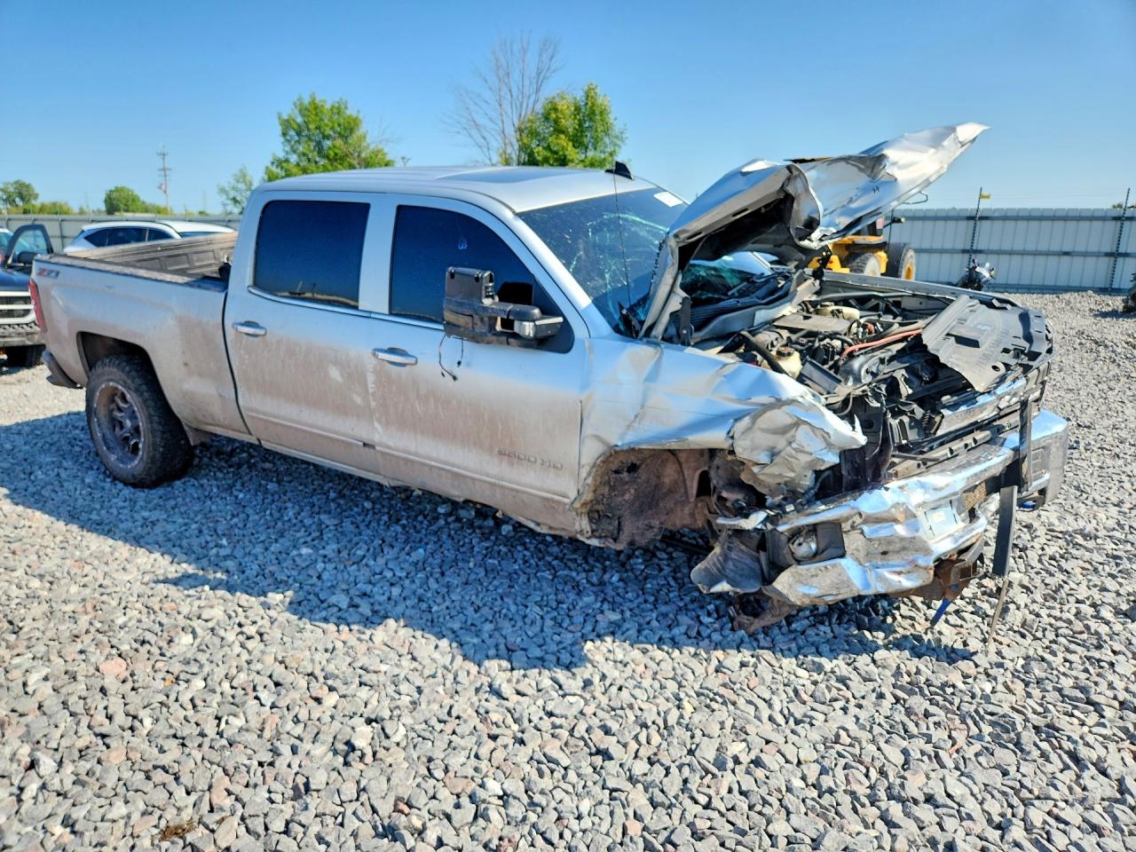 2015 Chevrolet 2500 Silver vin: 1GC1KWE81FF646069