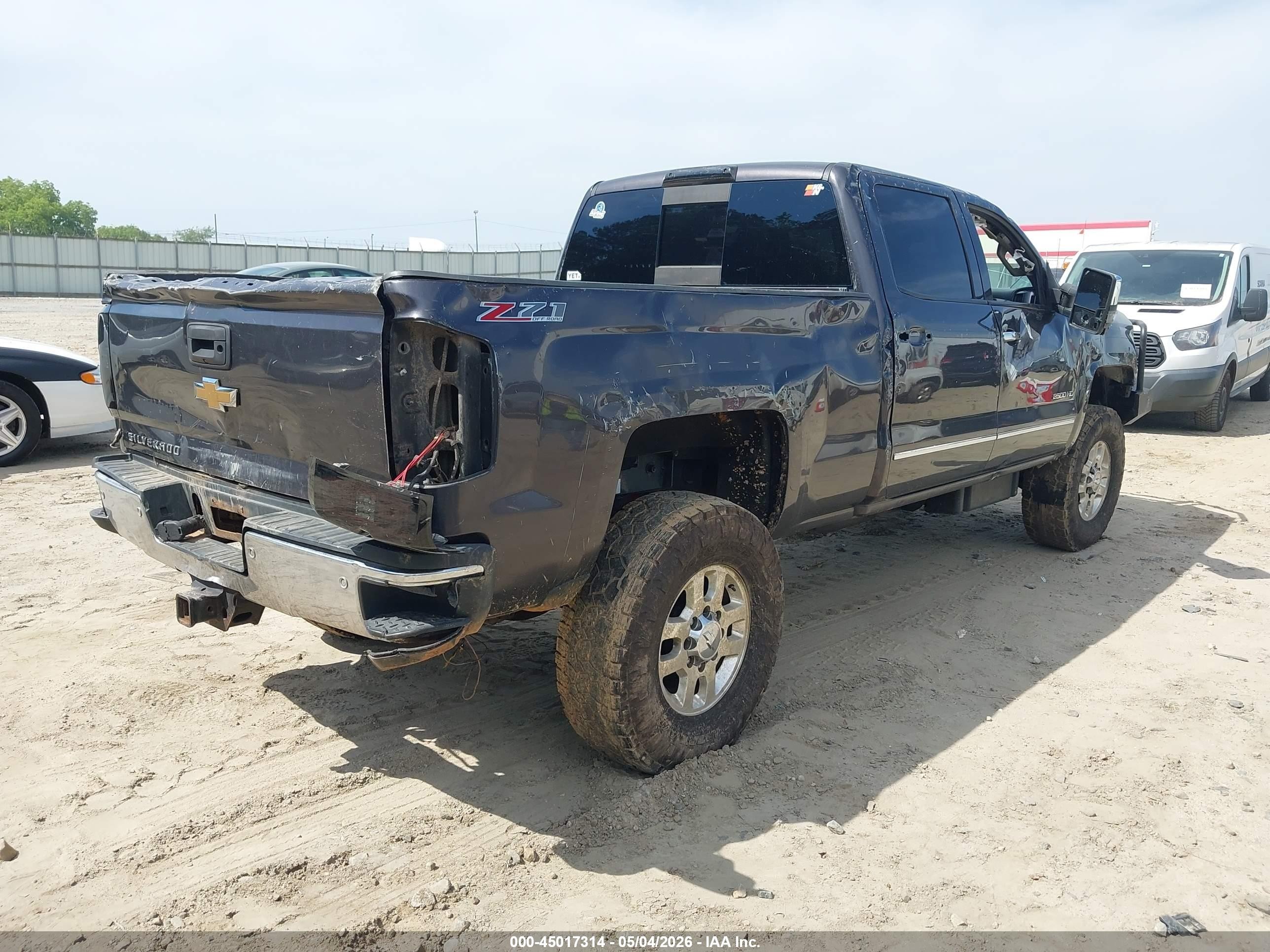 2015 Chevrolet Silverado 2500hd Ltz Черный vin: 1GC1KWE82FF126222