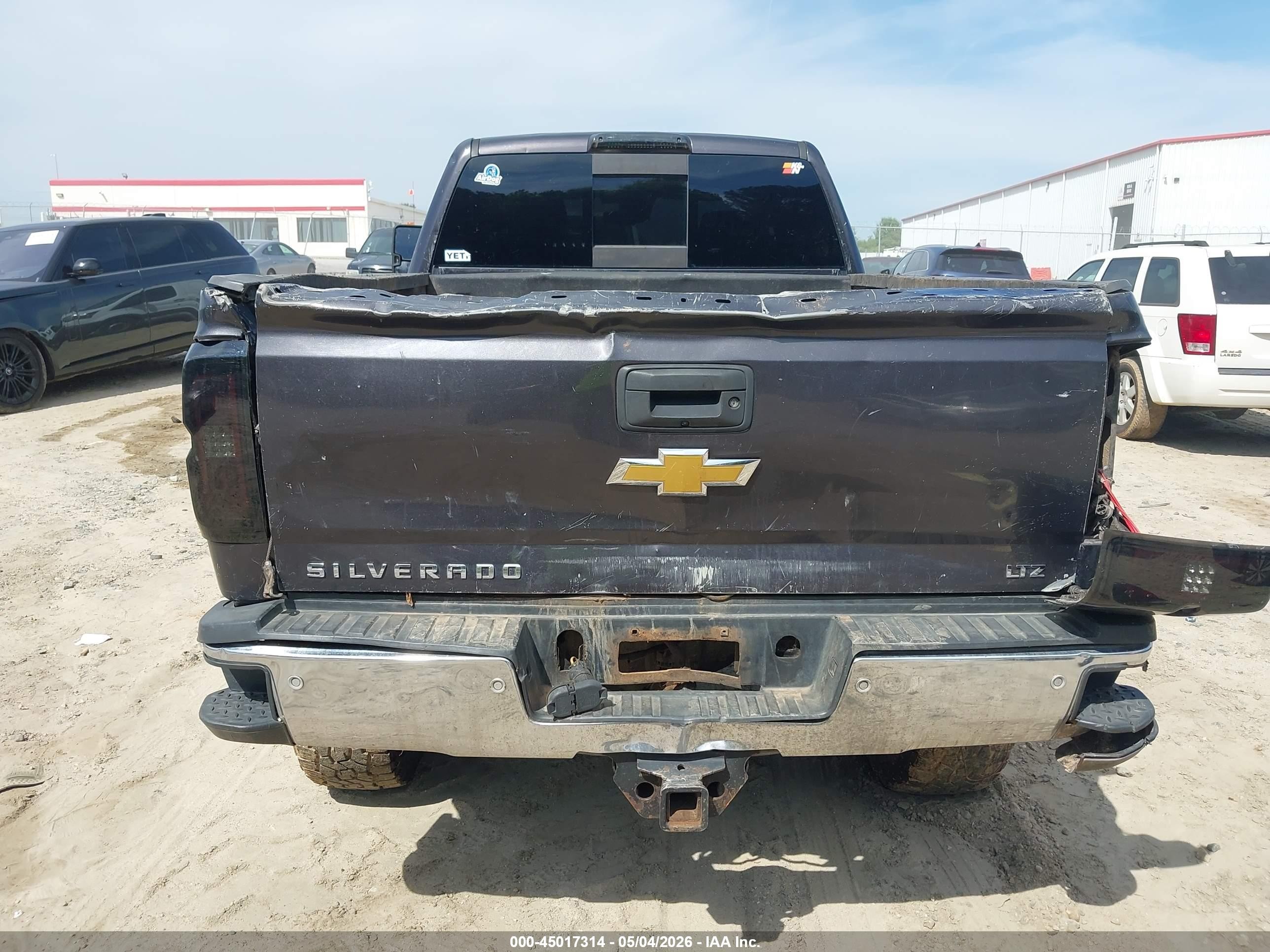 2015 Chevrolet Silverado 2500hd Ltz Черный vin: 1GC1KWE82FF126222