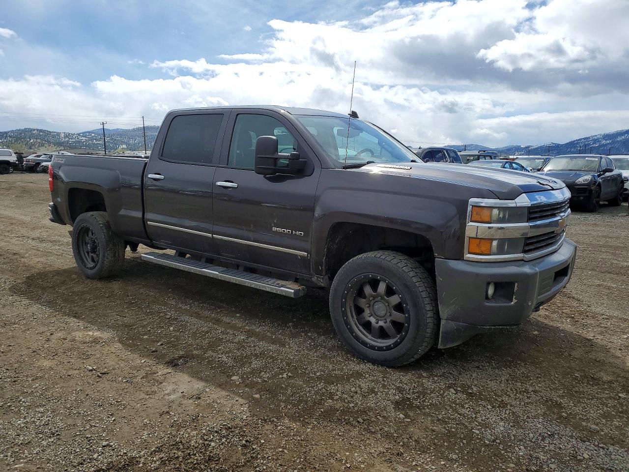 2015 Chevrolet Silverado K2500 Heavy Duty Ltz Charcoal vin: 1GC1KWE82FF154845