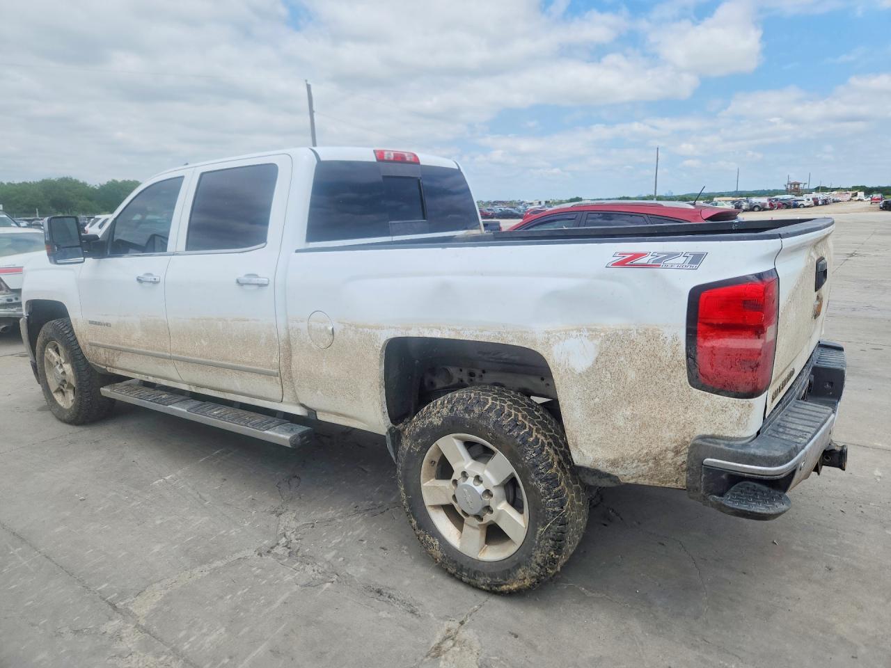 2016 Chevrolet Silverado K2500 Heavy Duty Ltz White vin: 1GC1KWE82GF269642