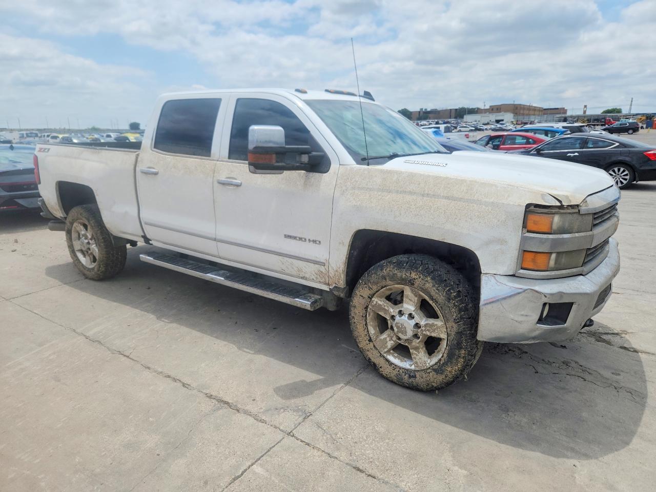 2016 Chevrolet Silverado K2500 Heavy Duty Ltz White vin: 1GC1KWE82GF269642