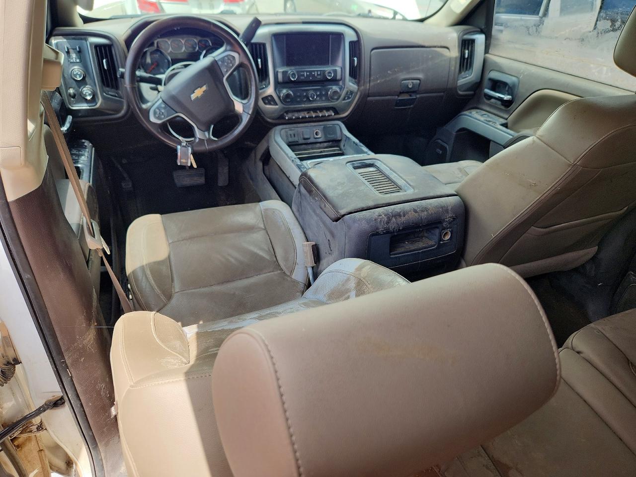 2016 Chevrolet Silverado K2500 Heavy Duty Ltz White vin: 1GC1KWE82GF269642