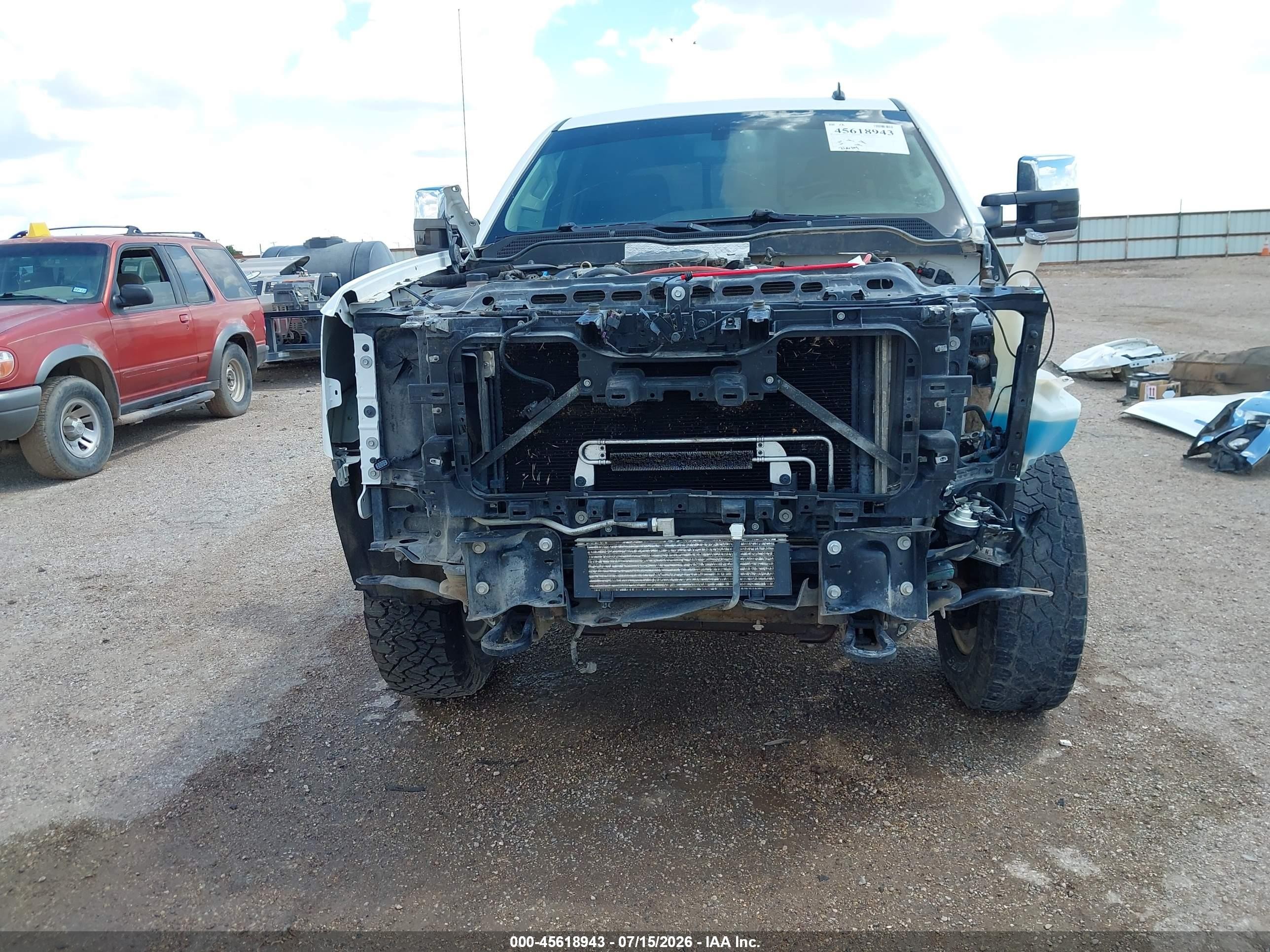 2015 Chevrolet Silverado 2500hd Ltz Белый vin: 1GC1KWE83FF181052