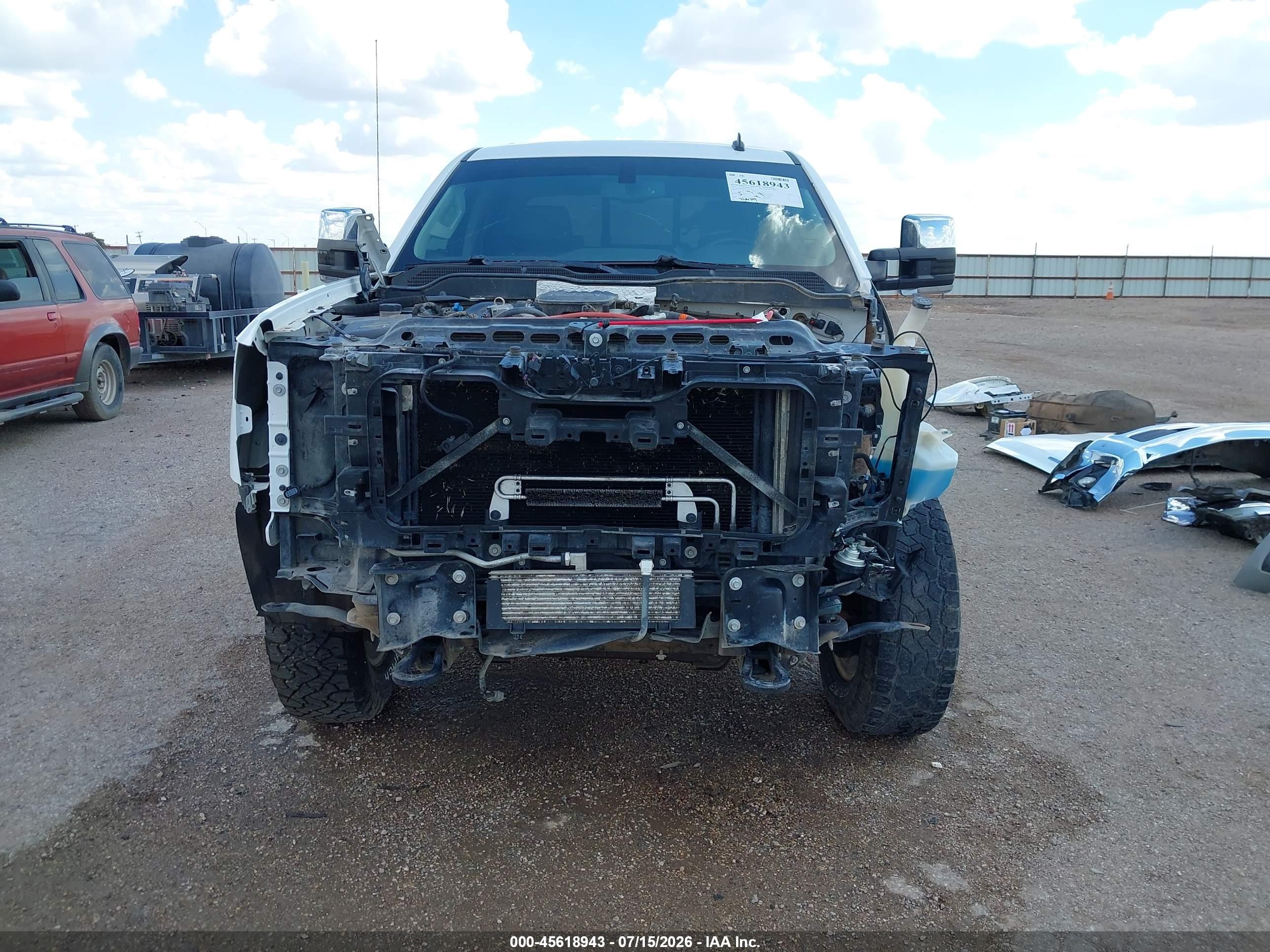 2015 Chevrolet Silverado 2500hd Ltz Белый vin: 1GC1KWE83FF181052