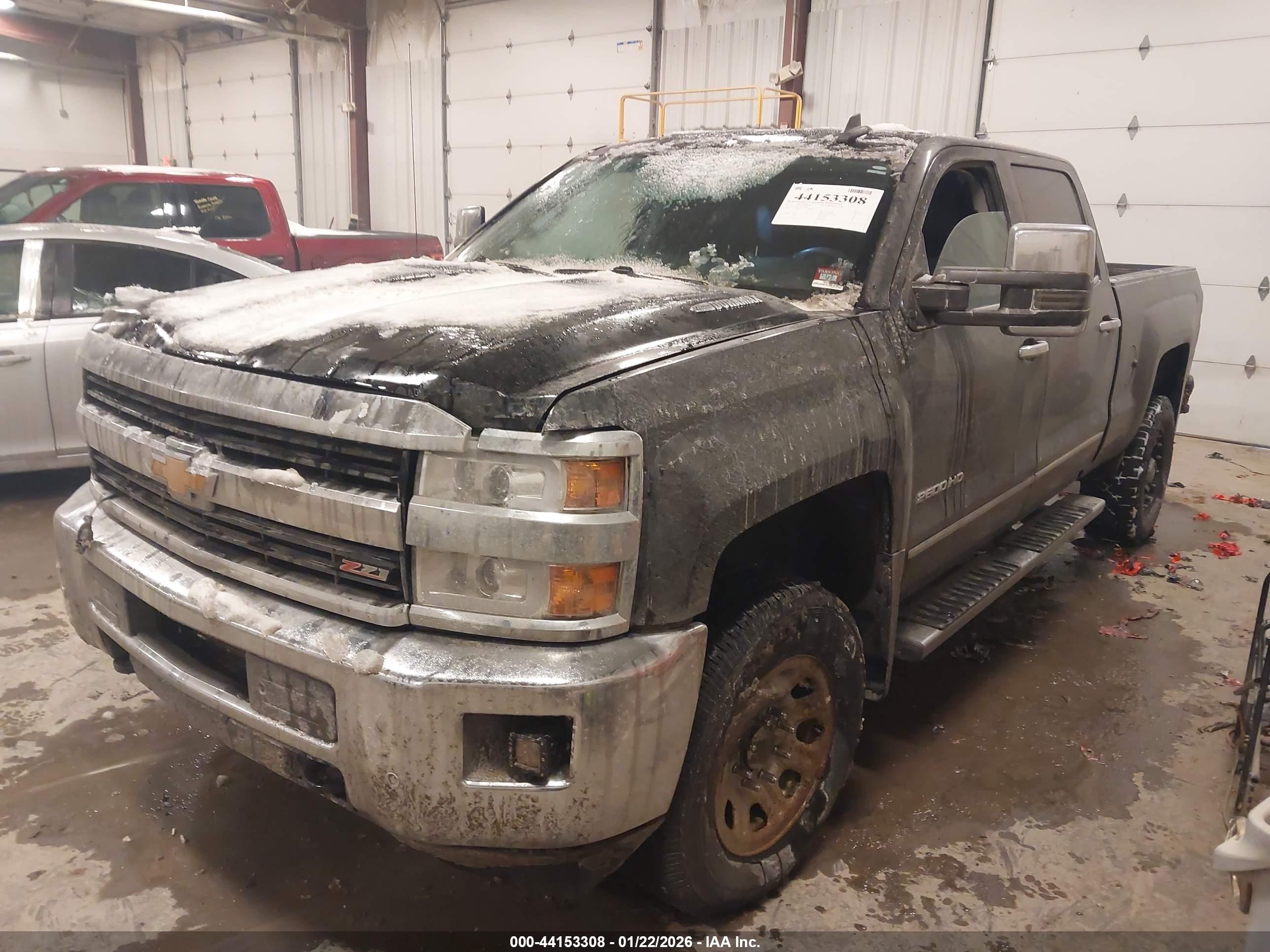 2015 Chevrolet Silverado 2500hd Ltz Black vin: 1GC1KWE83FF588272