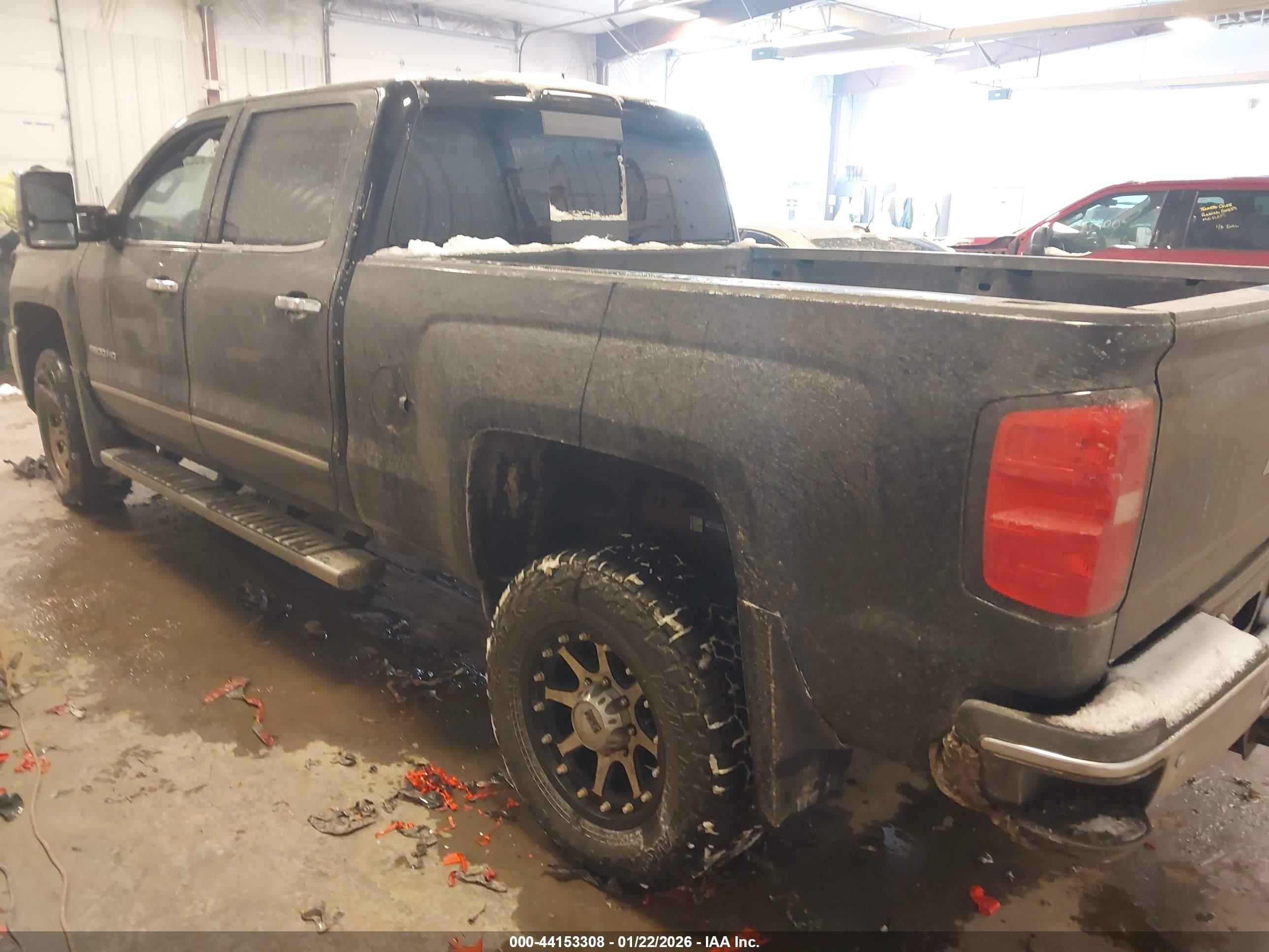 2015 Chevrolet Silverado 2500hd Ltz Black vin: 1GC1KWE83FF588272