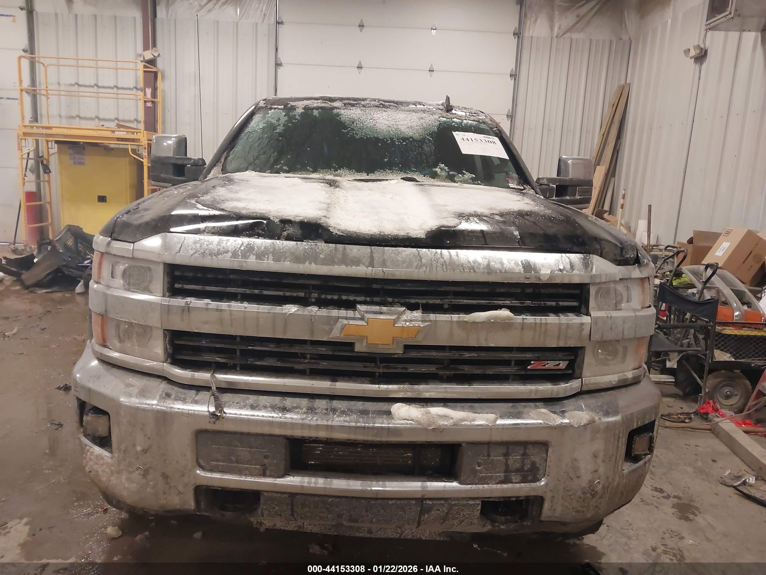 2015 Chevrolet Silverado 2500hd Ltz Black vin: 1GC1KWE83FF588272