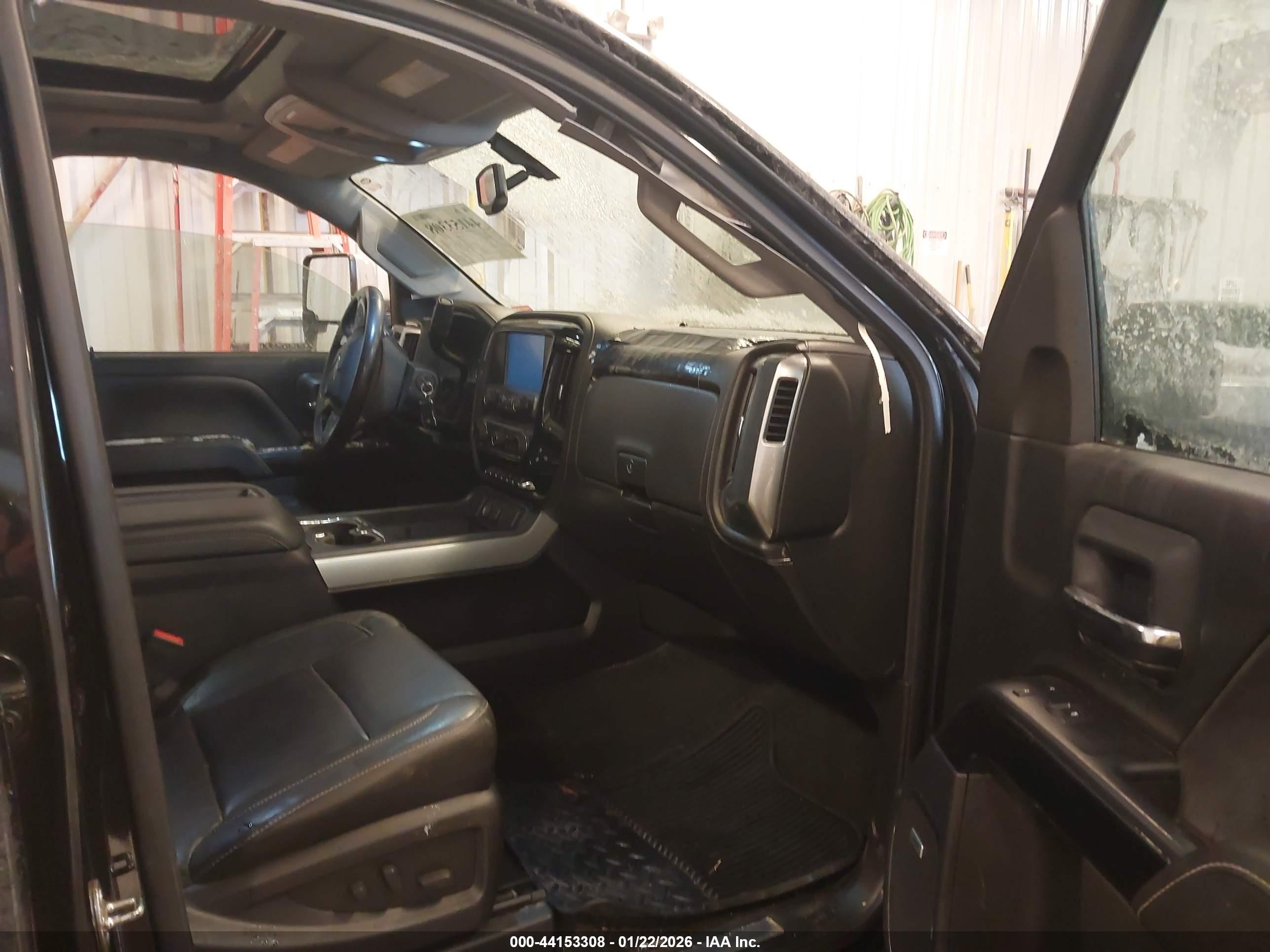 2015 Chevrolet Silverado 2500hd Ltz Black vin: 1GC1KWE83FF588272