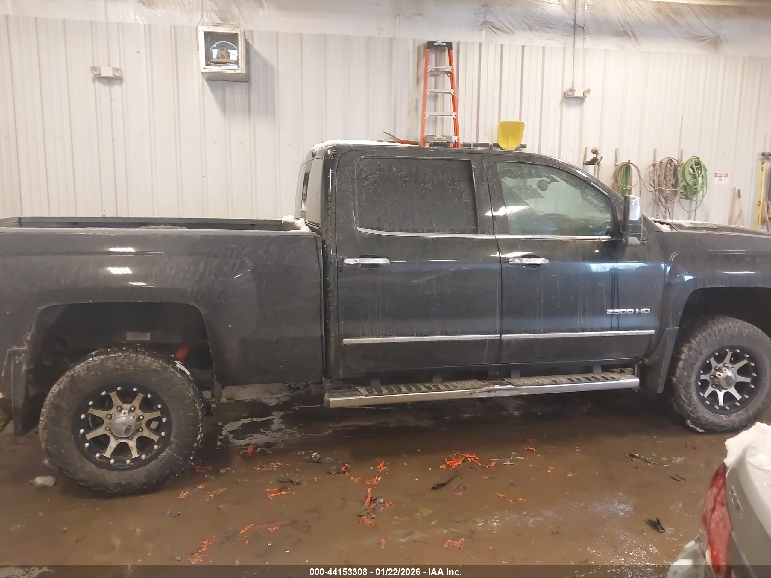2015 Chevrolet Silverado 2500hd Ltz Black vin: 1GC1KWE83FF588272