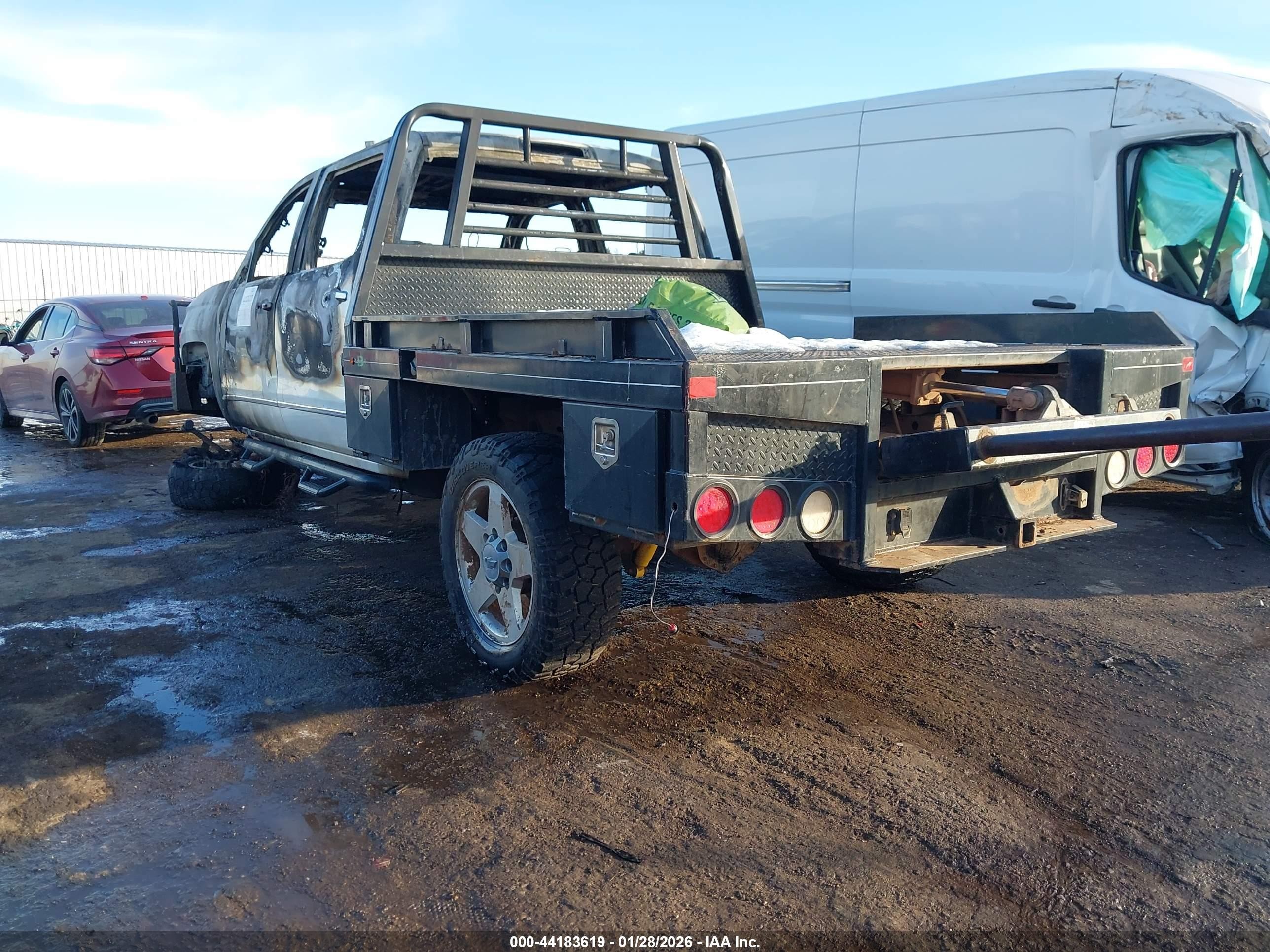2015 Chevrolet Silverado 2500hd Ltz White vin: 1GC1KWE86FF168957