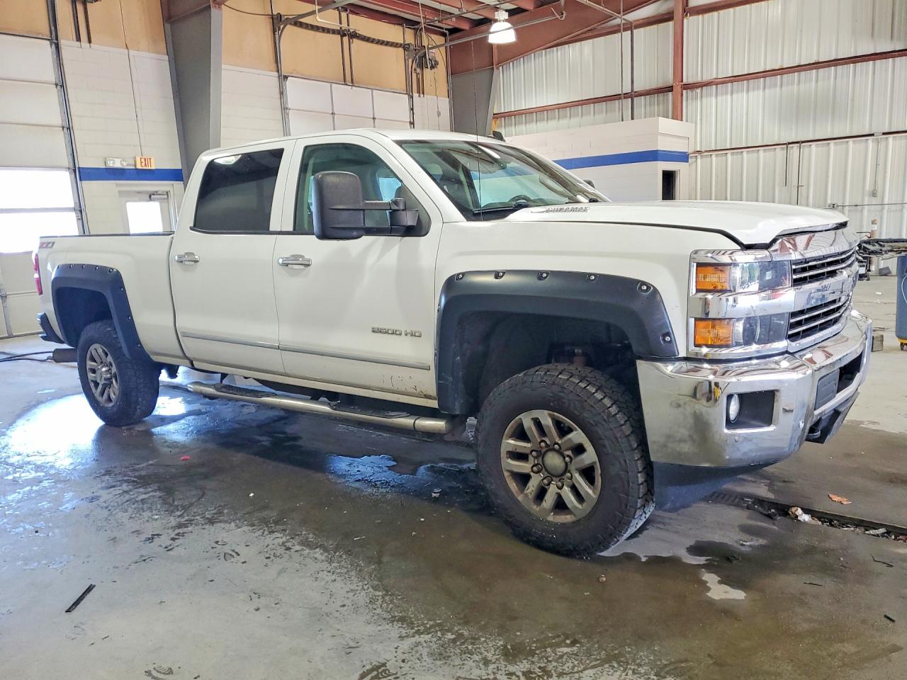 2015 Chevrolet Silverado K2500 Heavy Duty Ltz White vin: 1GC1KWE86FF195835