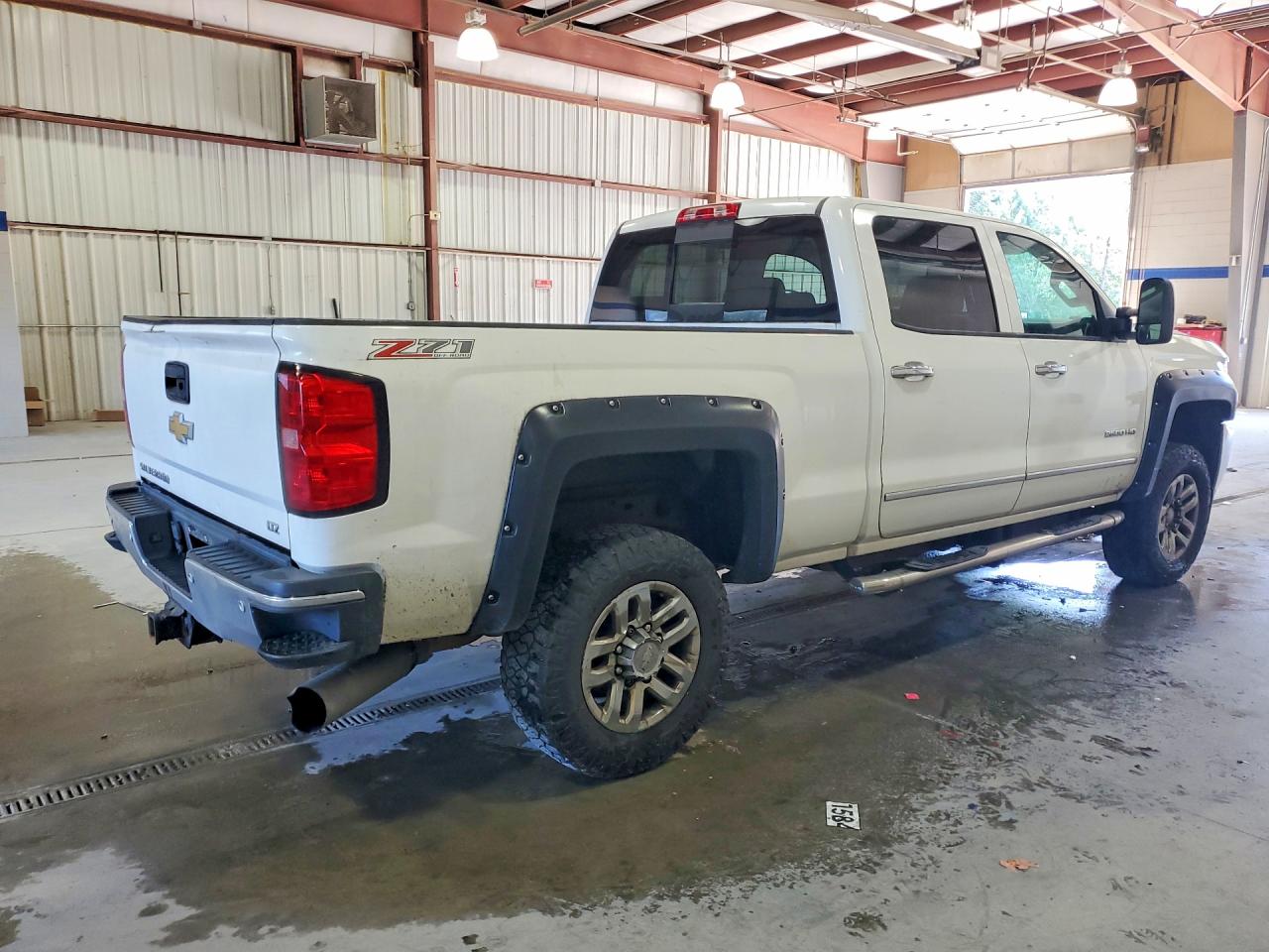 2015 Chevrolet Silverado K2500 Heavy Duty Ltz White vin: 1GC1KWE86FF195835