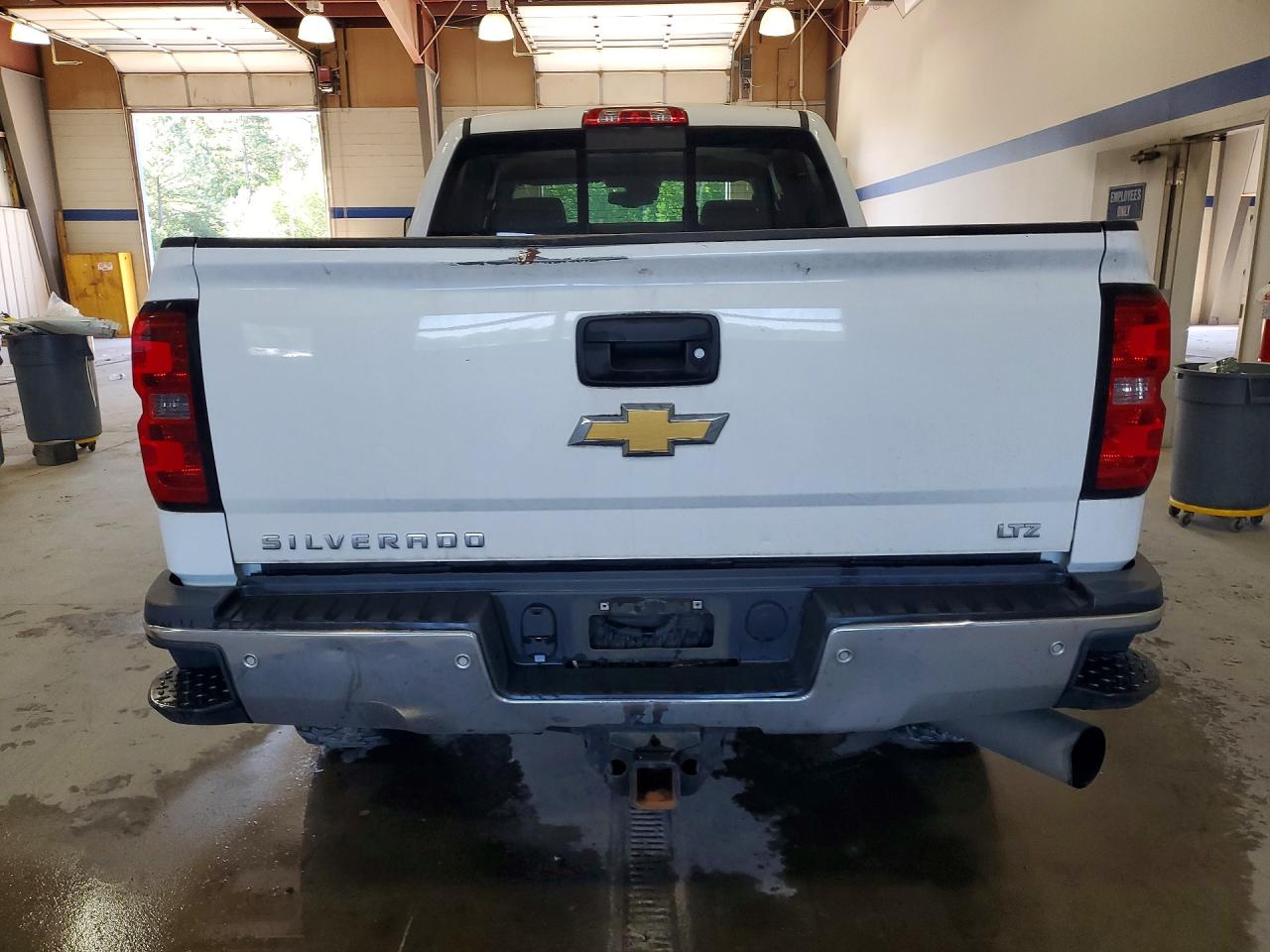 2015 Chevrolet Silverado K2500 Heavy Duty Ltz White vin: 1GC1KWE86FF195835