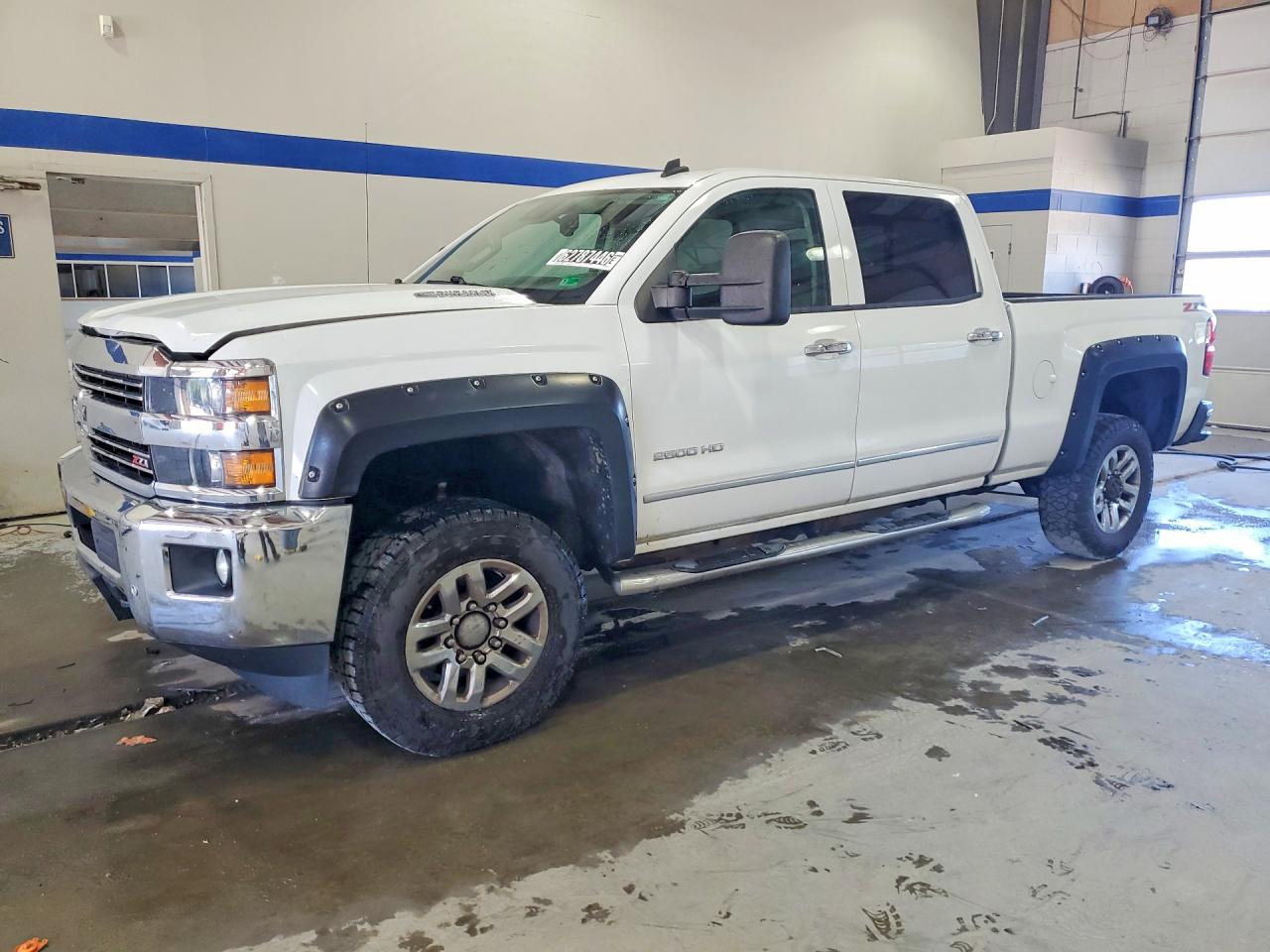 2015 Chevrolet Silverado K2500 Heavy Duty Ltz White vin: 1GC1KWE86FF195835