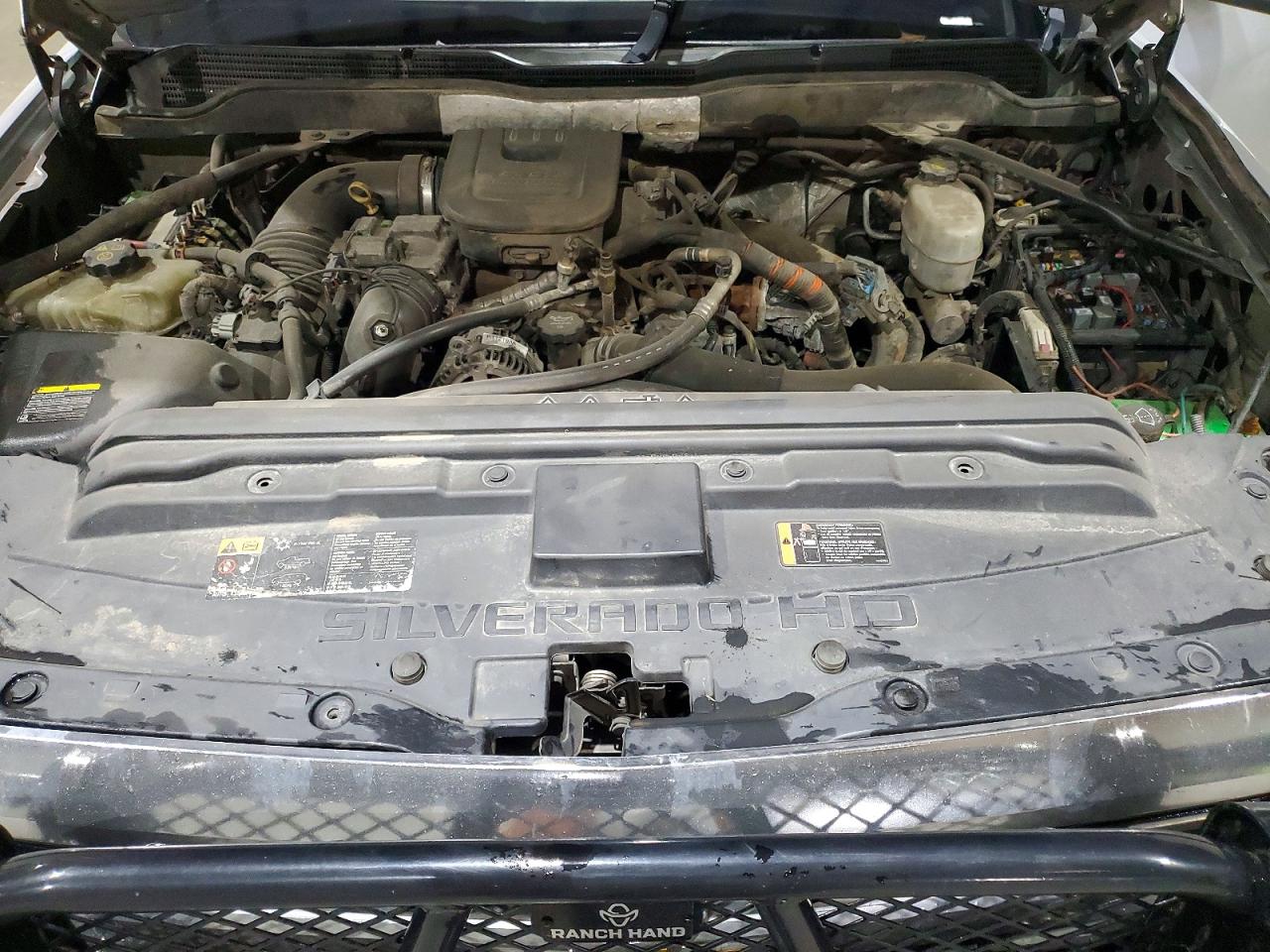 2015 Chevrolet Silverado K2500 Heavy Duty Ltz Silver vin: 1GC1KWE86FF525523
