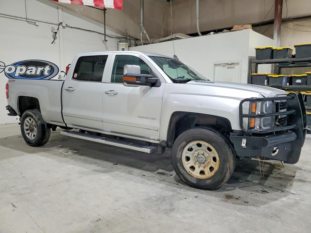 2015 Chevrolet Silverado K2500 Heavy Duty Ltz Silver vin: 1GC1KWE86FF525523