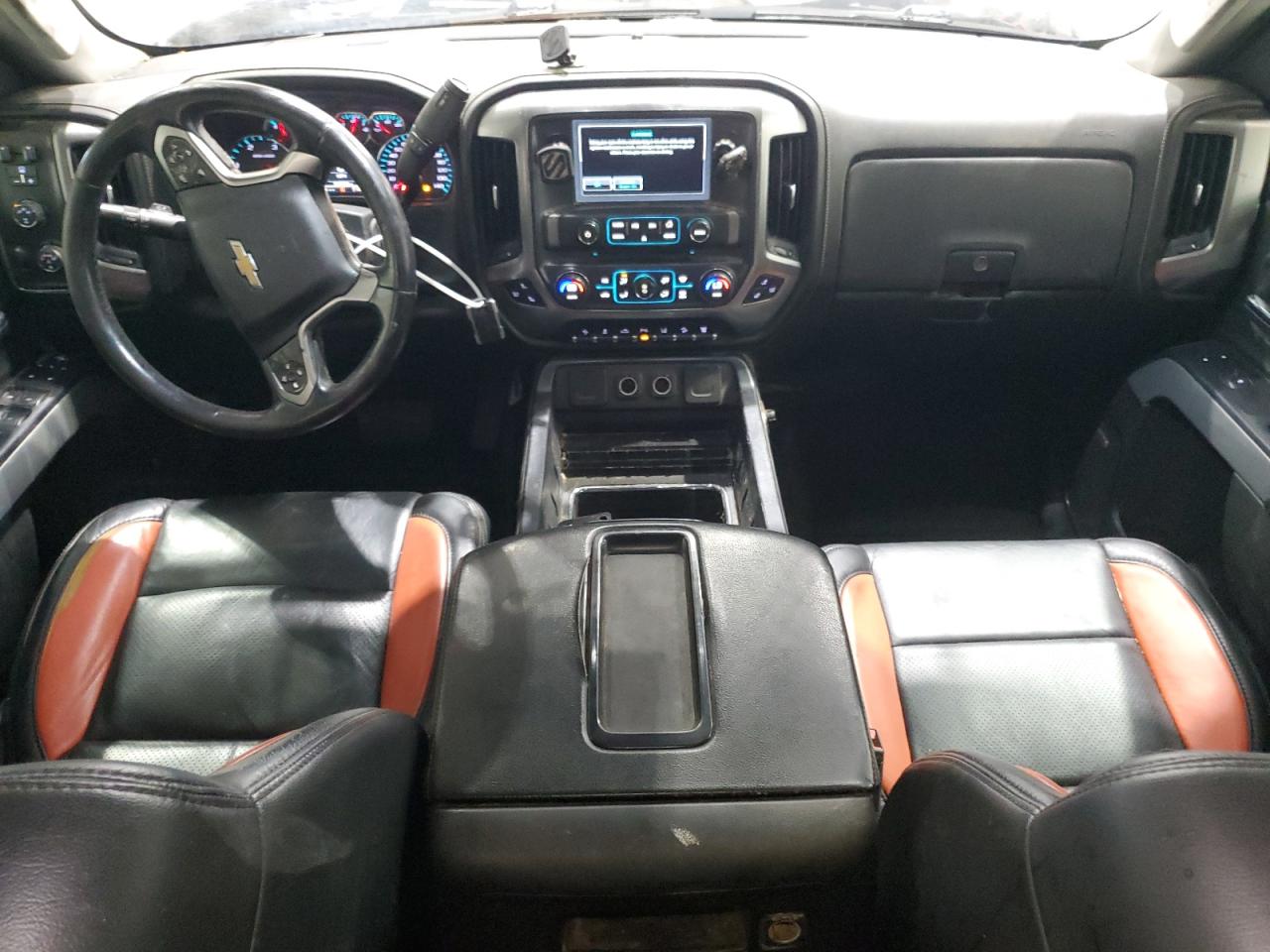 2015 Chevrolet Silverado K2500 Heavy Duty Ltz Silver vin: 1GC1KWE86FF525523 Damage: Front Center Armrest, Cut, > 12 Inches