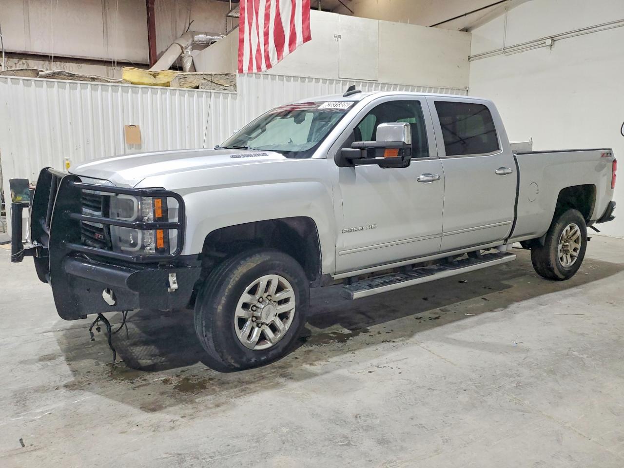 2015 Chevrolet Silverado K2500 Heavy Duty Ltz Silver vin: 1GC1KWE86FF525523